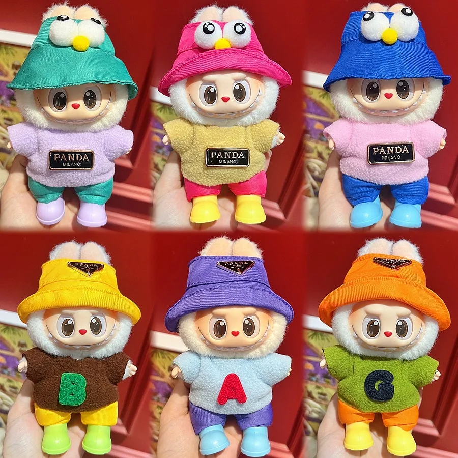 Labubu 3.0 Doll Clothing Trendy DIY Doll Clothes Accessories Toy Gift for 15/17cm Labubu Luxury Fashion jersey and Pants Set
Labubu 3.0 Doll Clothing Trendy DIY Doll Clothes Accessories Toy Gift for 15/17cm Labubu Luxury Fashion jersey and Pants Set