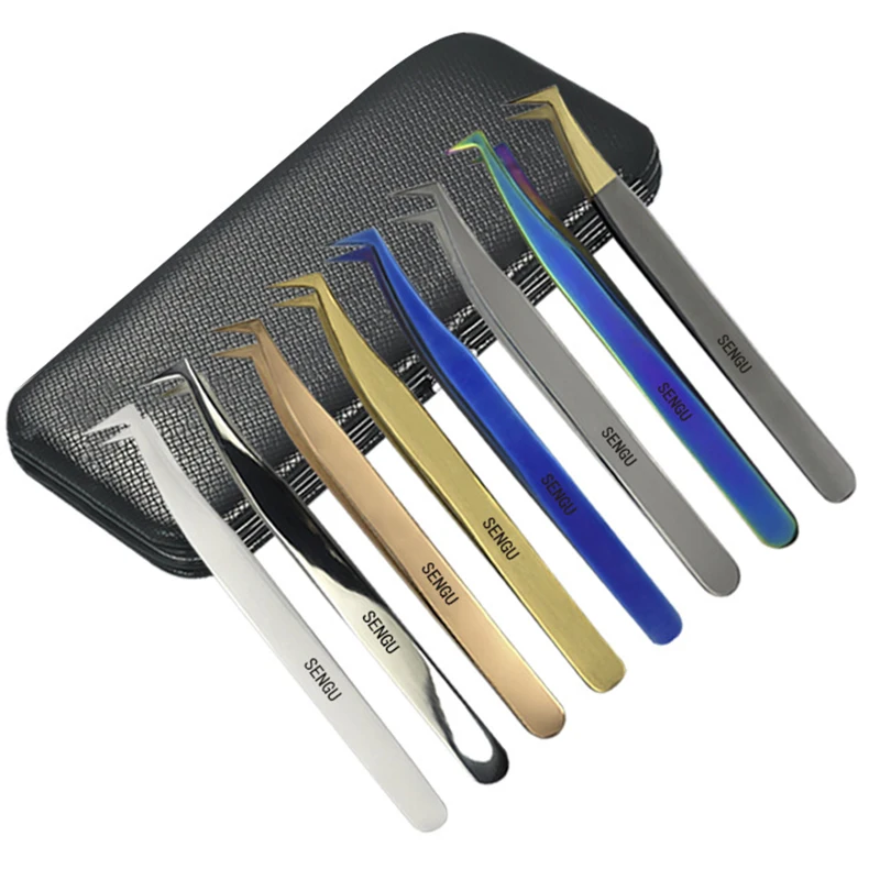 10pcs Eyelashes Stainless Steel Eyelash Tweezers, Special for Eyelash Extension, Olecranon Style Anti-static 100% Closed
10pcs Eyelashes Stainless Steel Eyelash Tweezers, Special for Eyelash Extension, Olecranon Style Anti-static 100% Closed