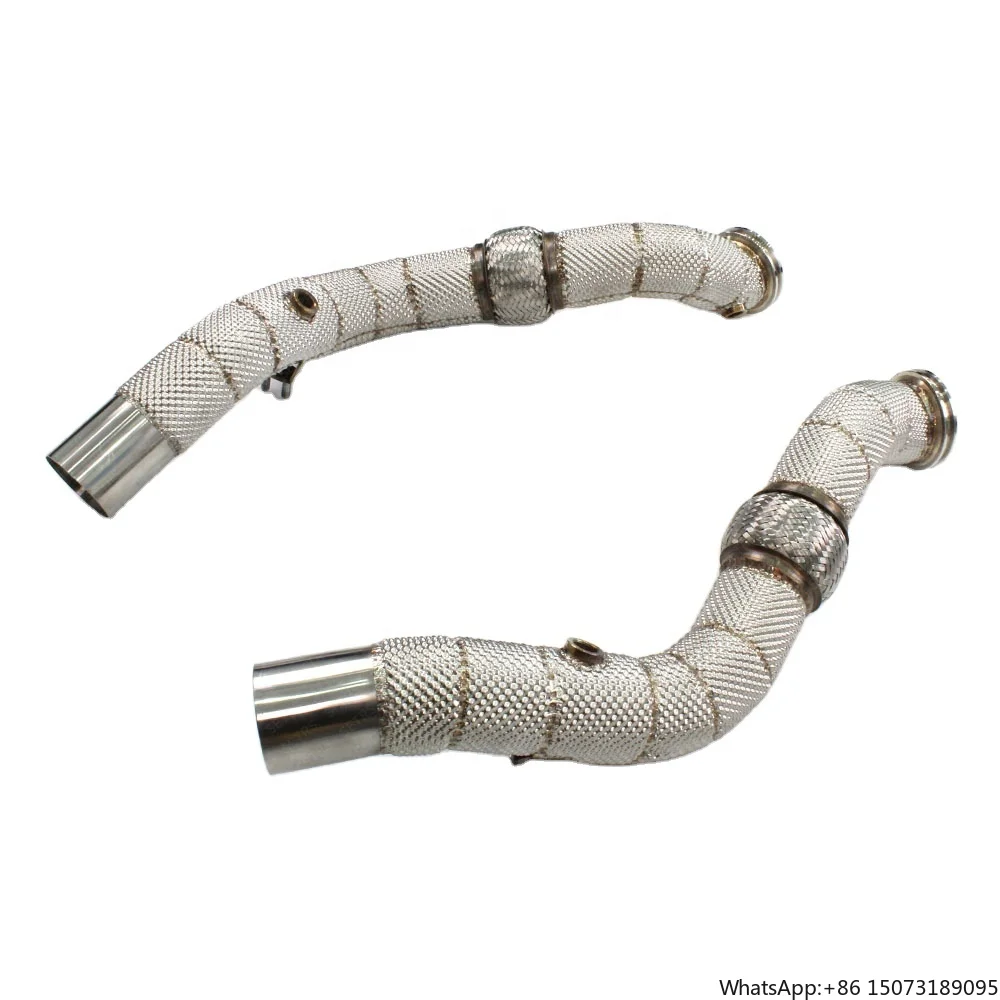 High Performance High-Flow Stainless Steel Heat Insulation Exhaust Downpipe for 3.0 Exhaust Downpipe
High Performance High-Flow Stainless Steel Heat Insulation Exhaust Downpipe for 3.0 Exhaust Downpipe