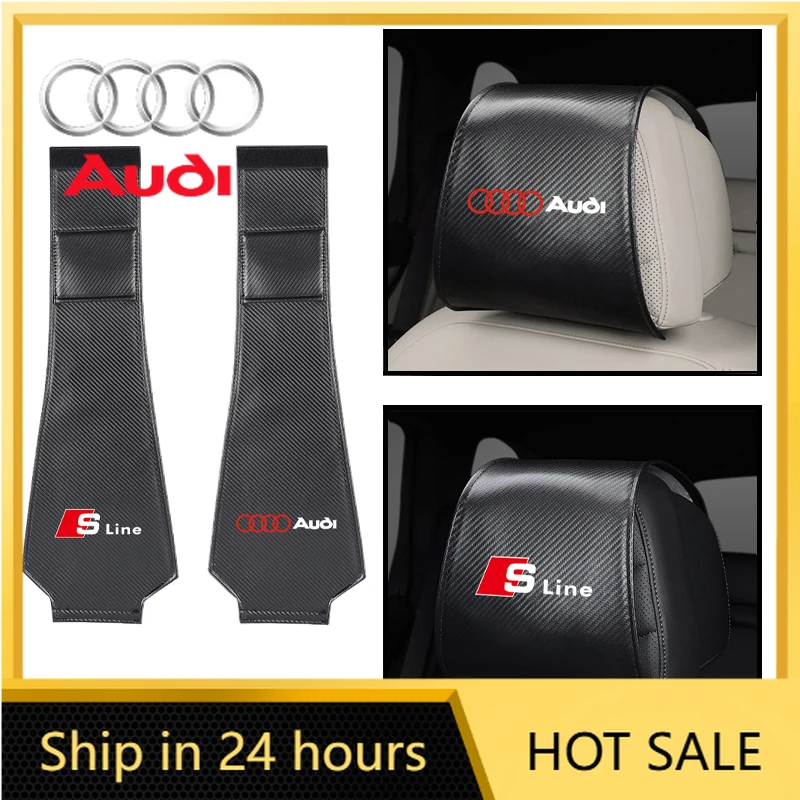 2 шт. чехлов на подголовники автомобиля, универсальные аксессуары для салона, подходят для Audi Sline A1 Q8 TT S5 B8 A2 A3 Q4 Q5 A7 A8 Q2 Q3 A4 A5 A6 Q1 Q6
2 шт. чехлов на подголовники автомобиля, универсальные аксессуары для салона, подходят для Audi Sline A1 Q8 TT S5 B8 A2 A3 Q4 Q5 A7 A8 Q2 Q3 A4 A5 A6 Q1 Q6