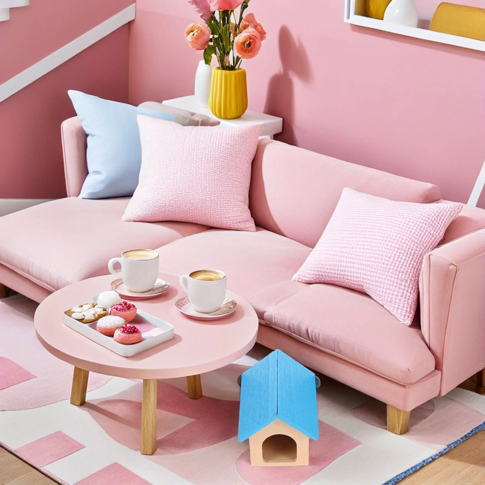 Набор из 3 миниатюрных деревянных домиков для собак для кукольного домика, масштаб 1:12, для диорамы и игровых наборов, реквизит для уличных сцен
Набор из 3 миниатюрных деревянных домиков для собак для кукольного домика, масштаб 1:12, для диорамы и игровых наборов, реквизит для уличных сцен