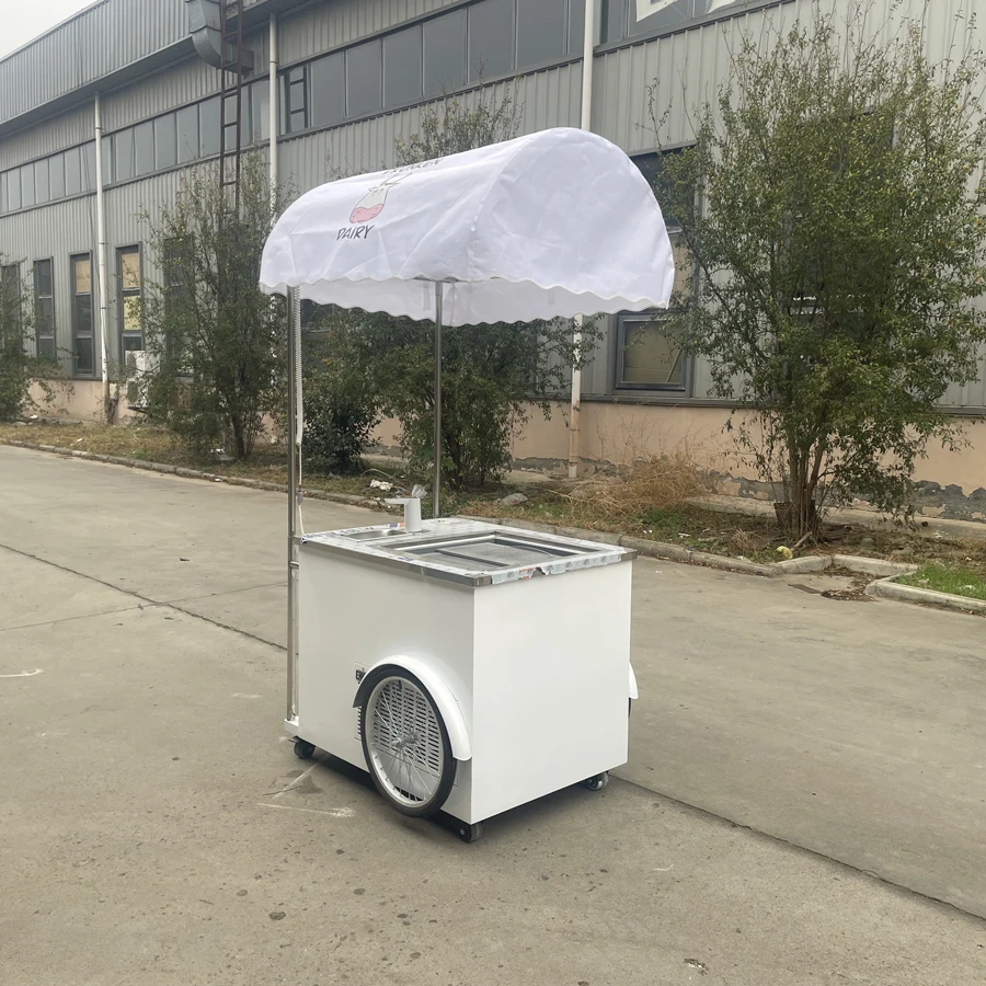 Hot Sale Multifunctional Mobile Ice Cream Cart for Sale Ice Cream Refrigerated Truck
Hot Sale Multifunctional Mobile Ice Cream Cart for Sale Ice Cream Refrigerated Truck