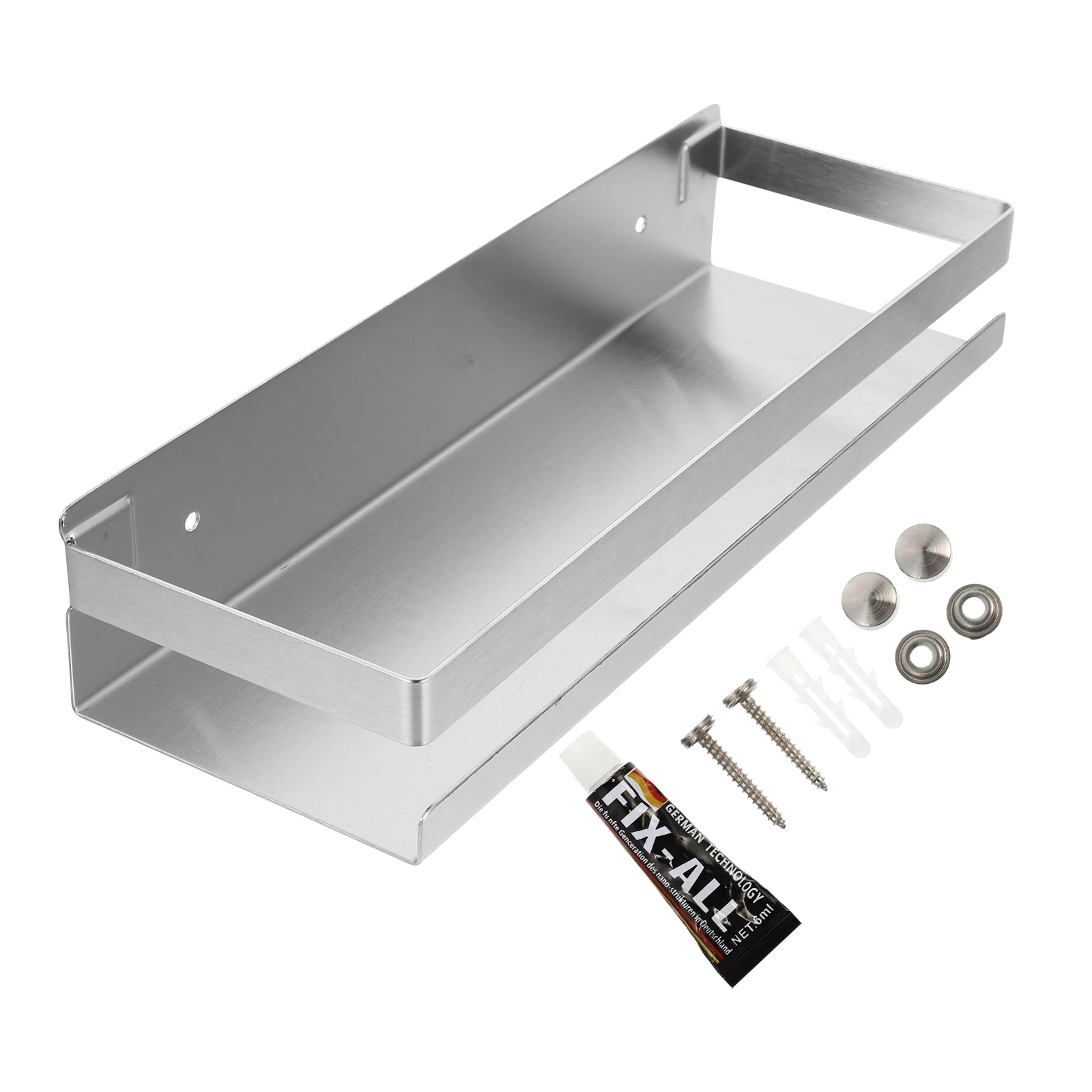 Stainless Steel Wall Storage Rack Shelf Stainless Steel Wall Storage Rack Bathroom Kitchen Large Capacity Waterproof Compact
Stainless Steel Wall Storage Rack Shelf Stainless Steel Wall Storage Rack Bathroom Kitchen Large Capacity Waterproof Compact
