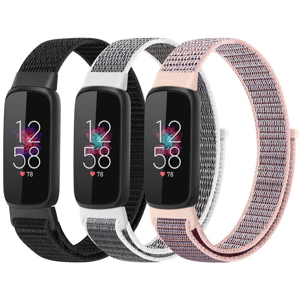 Ремешок нейлоновый для Fitbit luxe, сменный Браслет из спортивной ткани для смарт-часов
Ремешок нейлоновый для Fitbit luxe, сменный Браслет из спортивной ткани для смарт-часов