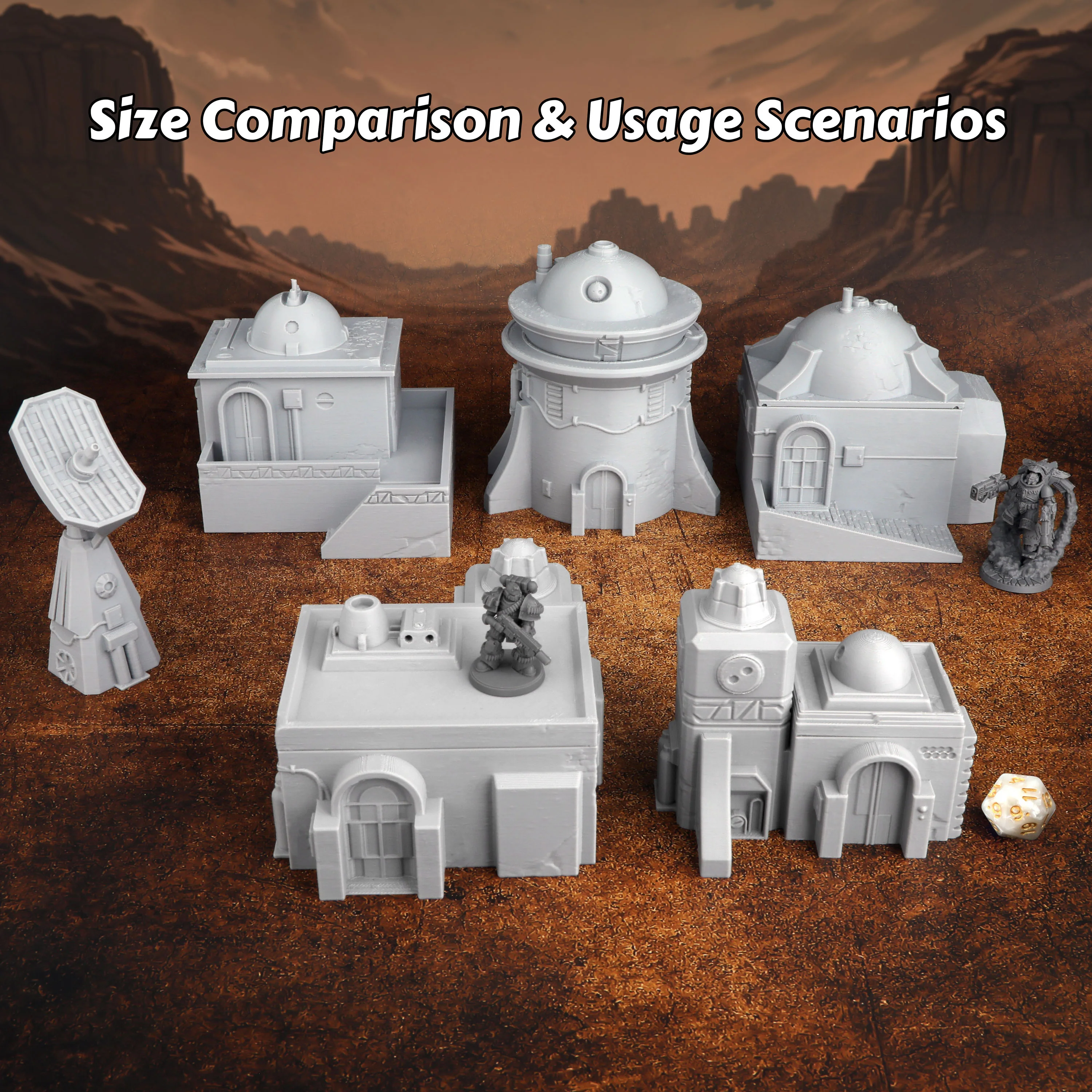 RPG Desert Buildings Terrain Set– Immersive RPG & Tabletop Game Scenery Compatible with Various Fantasy TTRPGs
RPG Desert Buildings Terrain Set– Immersive RPG & Tabletop Game Scenery Compatible with Various Fantasy TTRPGs