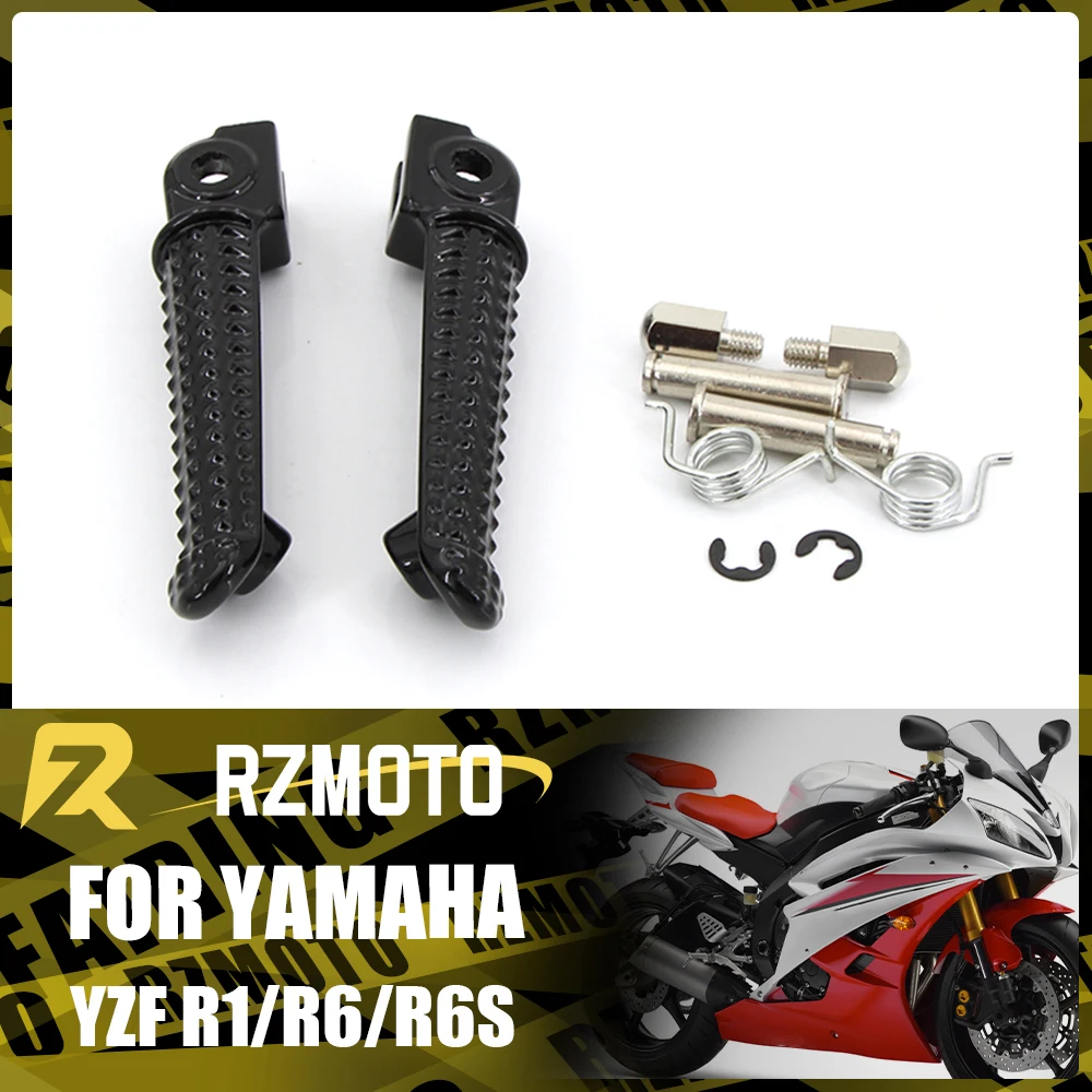 Front Foot Rests Pedal Bracket Assembly For YAMAHA YZF-R1 1998-2014 YZF-R6 99-12 YZF-R6S 03-08 Motorcycle Folding Parts BLACK
Front Foot Rests Pedal Bracket Assembly For YAMAHA YZF-R1 1998-2014 YZF-R6 99-12 YZF-R6S 03-08 Motorcycle Folding Parts BLACK