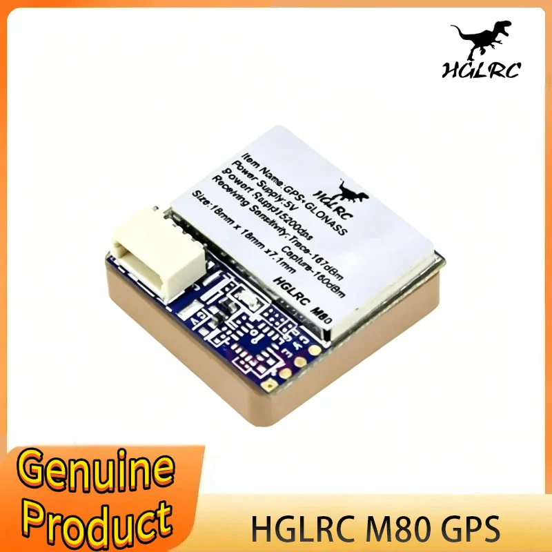 HGLRC M80 PRO GPS 10th Generation Chip Three-mode Positioning 3.3V-5V for FPV Racing Drone RC Freestyle
HGLRC M80 PRO GPS 10th Generation Chip Three-mode Positioning 3.3V-5V for FPV Racing Drone RC Freestyle