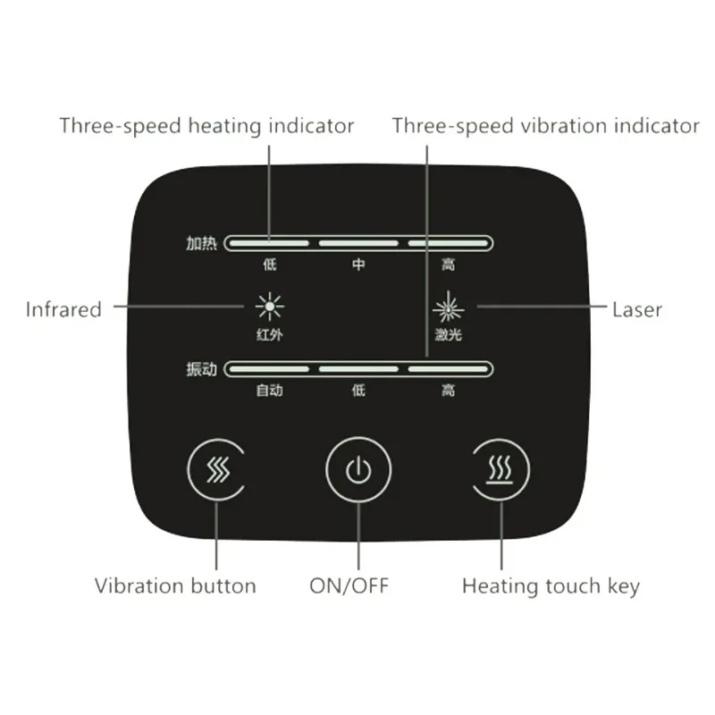 Electric Intelligent Handheld Infrared Heat Vibrating Shiatsu Carbon Fiber Hot Compress Pad Knee Joint Pain Relief Massager
Electric Intelligent Handheld Infrared Heat Vibrating Shiatsu Carbon Fiber Hot Compress Pad Knee Joint Pain Relief Massager