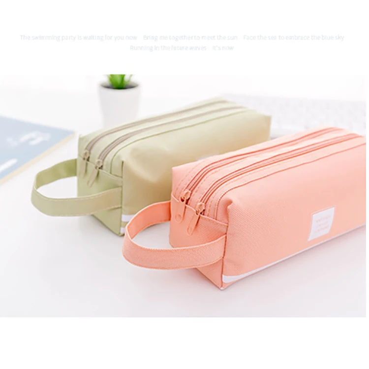 Student Minimalist Oxford Cloth Pencil Case Large Capacity Stationery Storage Creative Stationery
Student Minimalist Oxford Cloth Pencil Case Large Capacity Stationery Storage Creative Stationery