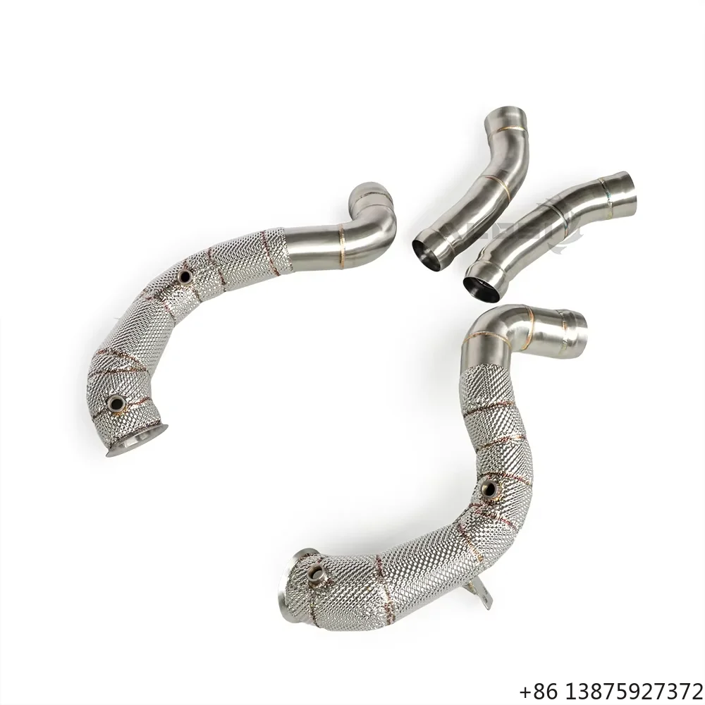 Stainless Steel Valved Cat-Back Exhaust for EcoBoost 2.3T S550 2015-2023 Quad Tip Muffler with Remote Control Sound
Stainless Steel Valved Cat-Back Exhaust for EcoBoost 2.3T S550 2015-2023 Quad Tip Muffler with Remote Control Sound