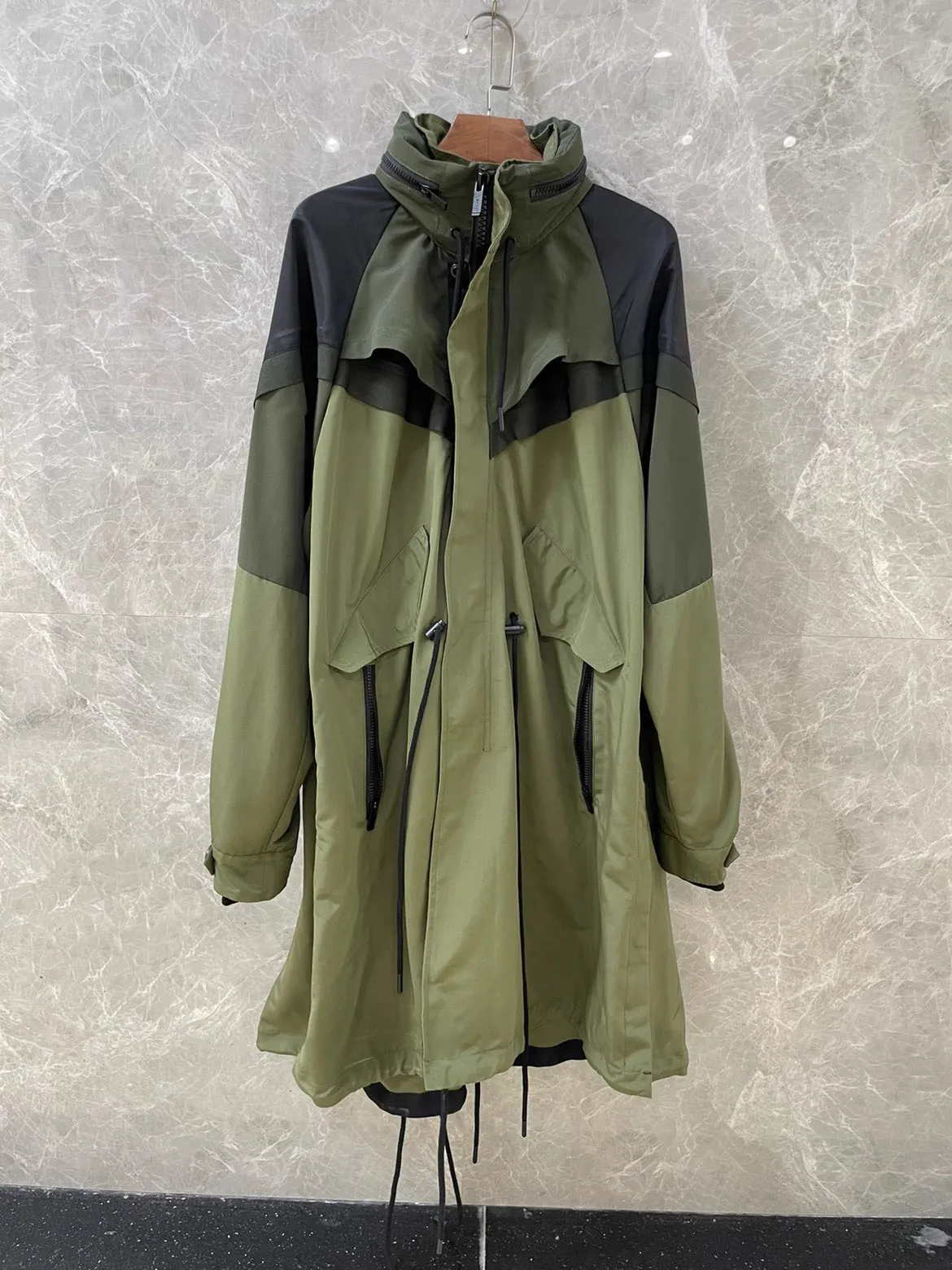 Women's Clothing Luxury High Quality Patchwork Dustcoat Coat Autumn Winter New 019
Women's Clothing Luxury High Quality Patchwork Dustcoat Coat Autumn Winter New 019