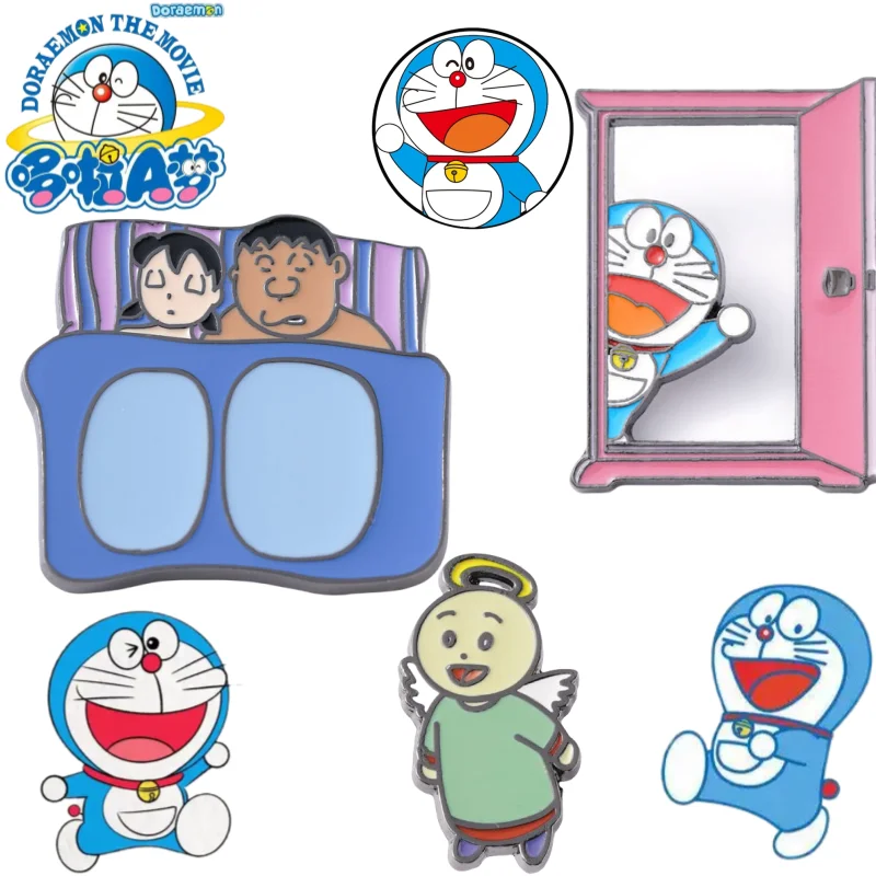 Брошь Doraemon Sue and Sneech, креативная личность, забавный мультфильм, милый детский металлический значок, школьная сумка, украшение, подарки для студентов
Брошь Doraemon Sue and Sneech, креативная личность, забавный мультфильм, милый детский металлический значок, школьная сумка, украшение, подарки для студентов