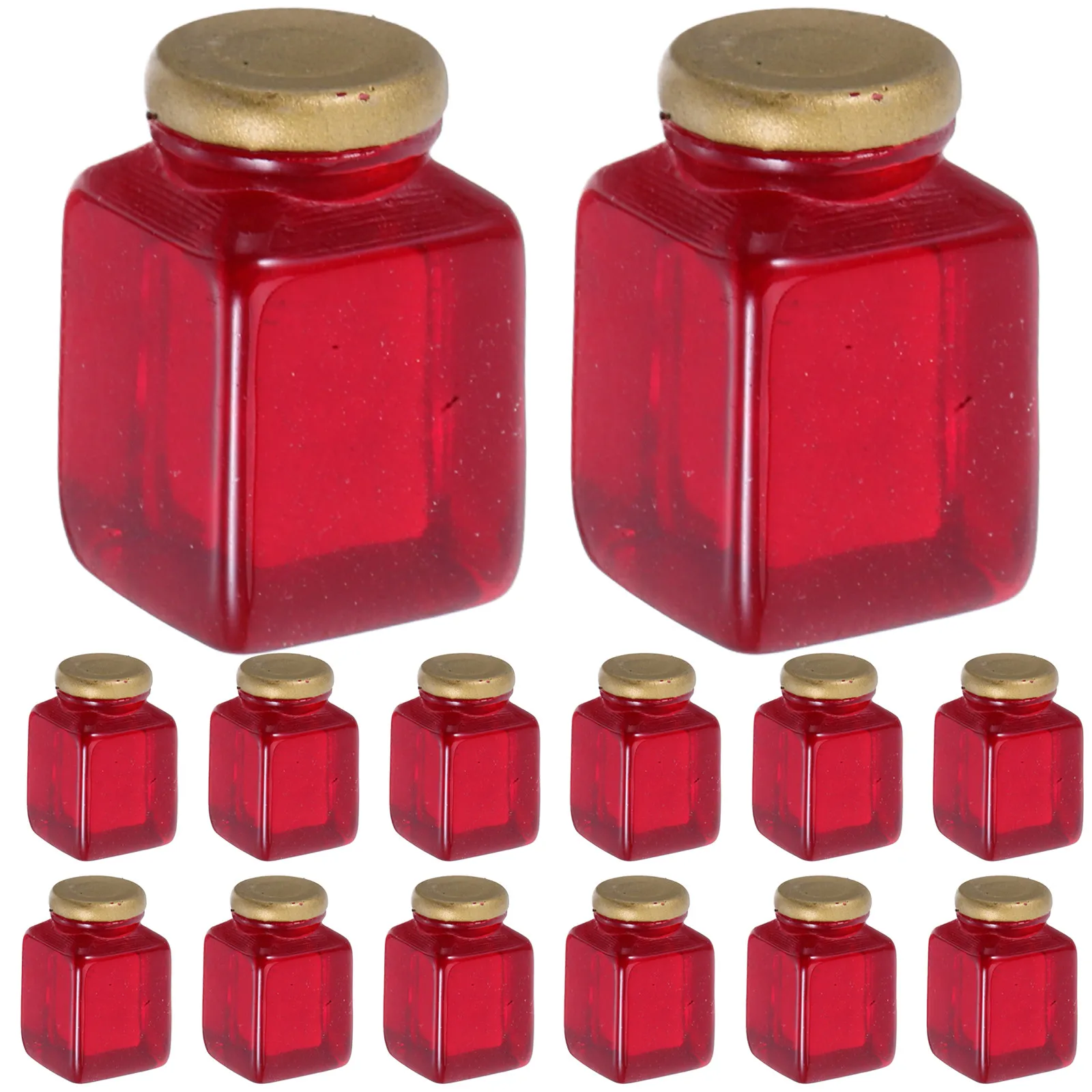 30Pcs Miniature Strawberry Jam Jars 1:12 Scale Realistic Resin Kitchen Decor Accessories for Pretend Play DIY Micro Landscape
30Pcs Miniature Strawberry Jam Jars 1:12 Scale Realistic Resin Kitchen Decor Accessories for Pretend Play DIY Micro Landscape