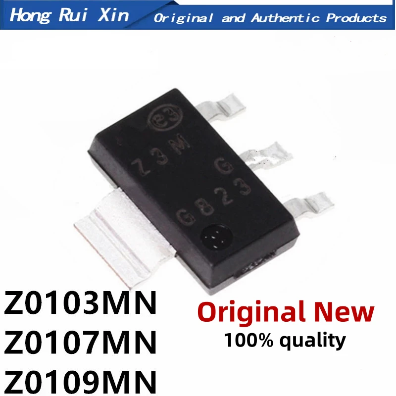 10pcs Z0107MN Z0103MN Z0109MN 07M 03M 09M Z7M Z3M Z9M SOT-223 Triac thyristor new original
10pcs Z0107MN Z0103MN Z0109MN 07M 03M 09M Z7M Z3M Z9M SOT-223 Triac thyristor new original
