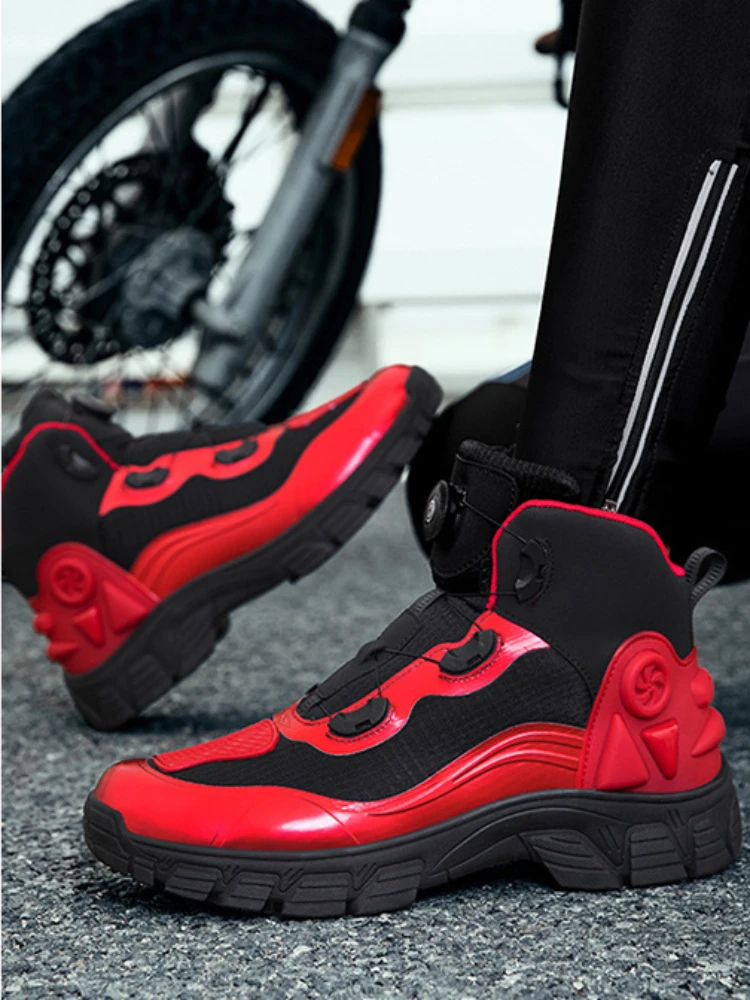 Large Size Motorcycle Boots Outdoor Riding Racing Shoes Anti-fall Wear-resistant Motorcycle Shoes Motorcycle Travel Equipment
Large Size Motorcycle Boots Outdoor Riding Racing Shoes Anti-fall Wear-resistant Motorcycle Shoes Motorcycle Travel Equipment