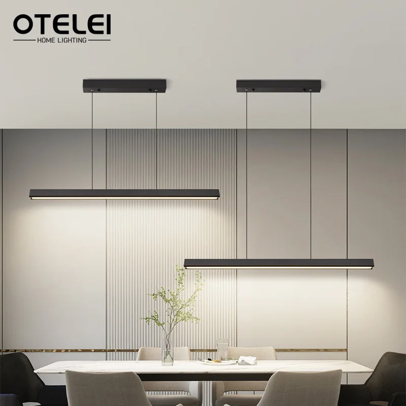 LED Dining Table Pendant Light Simple Long Strip Office Bar Decor Droplight Living Room Dining Room Kitchen Island Home Lighting
LED Dining Table Pendant Light Simple Long Strip Office Bar Decor Droplight Living Room Dining Room Kitchen Island Home Lighting