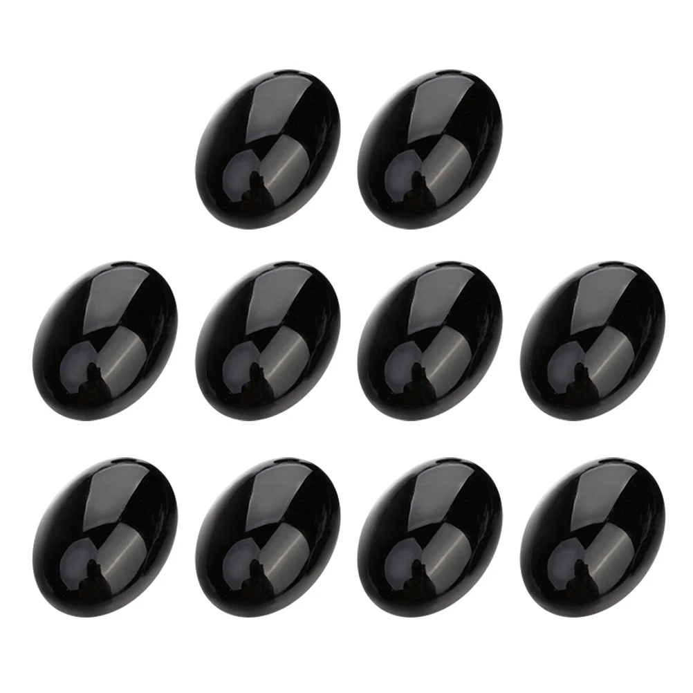10 pcs Black Agate Gemstone Accessories Oval Shape Pearlescent Cabochons Jewelry DIY Supplies Stone Patch Decor
10 pcs Black Agate Gemstone Accessories Oval Shape Pearlescent Cabochons Jewelry DIY Supplies Stone Patch Decor