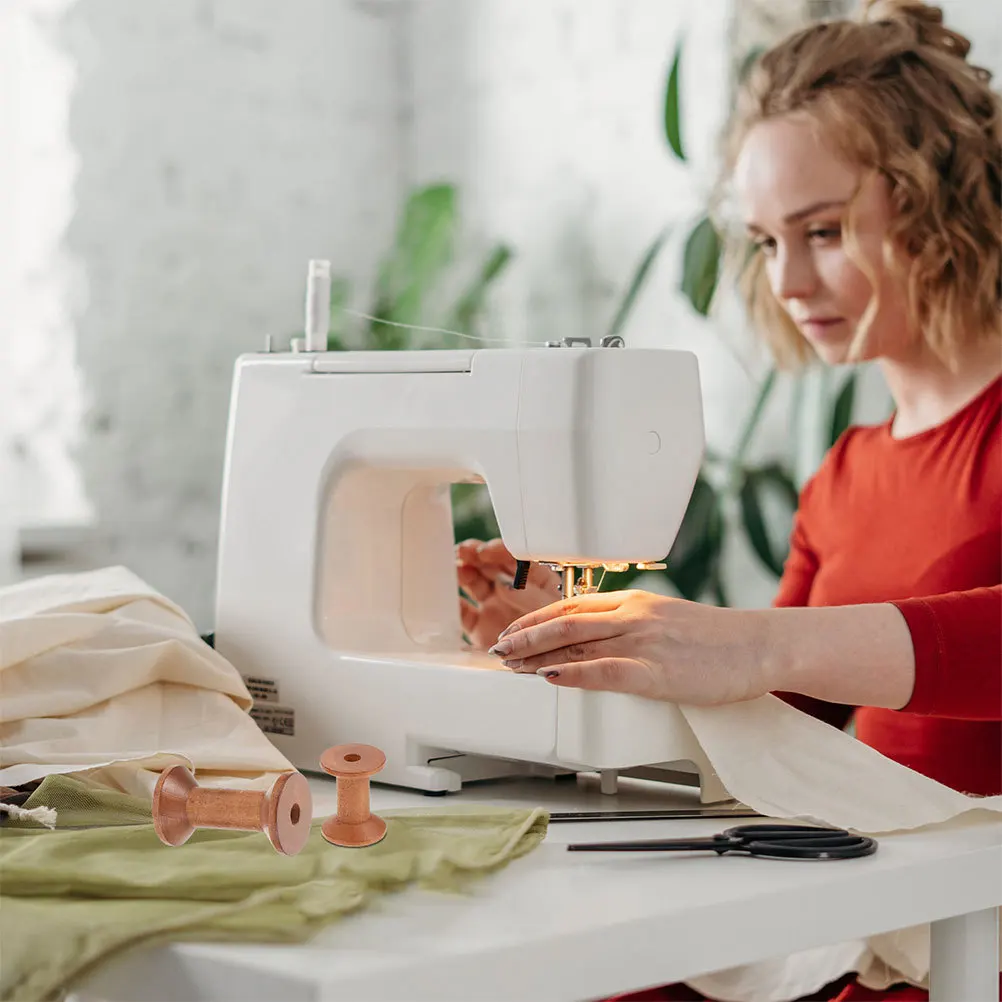 7Pcs Wooden Spool Holders Empty Thread Reels for DIY Sewing Knitting Weaving Crafts Home Organization Yarn Winding Bobbins Set
7Pcs Wooden Spool Holders Empty Thread Reels for DIY Sewing Knitting Weaving Crafts Home Organization Yarn Winding Bobbins Set