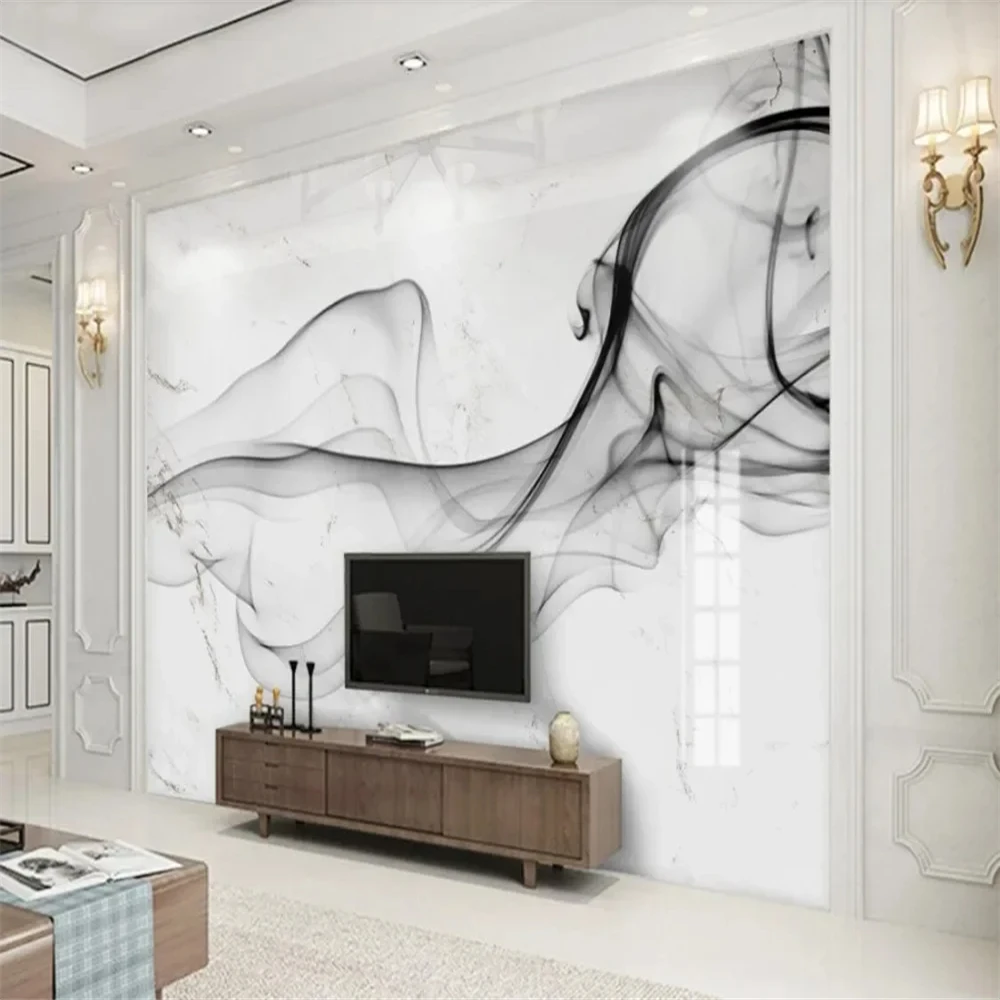Custom Ink smoke landscape art marble wallpapers for living room TV background 3D mural white marble wall papers home decor
Custom Ink smoke landscape art marble wallpapers for living room TV background 3D mural white marble wall papers home decor