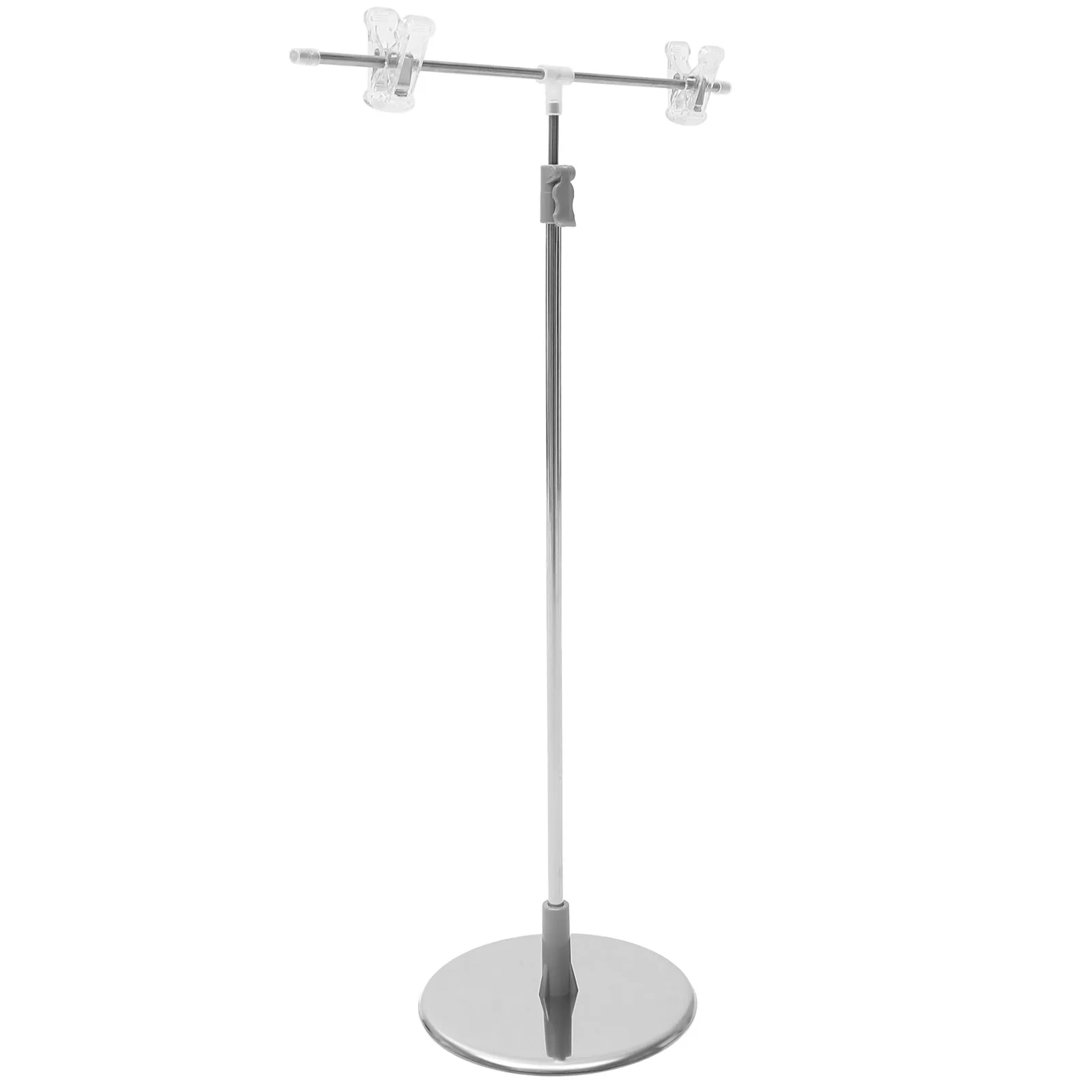 T-shaped Poster Stand 85CM Desktop Display Stainless Steel Adjustable Sign Holder for Advertising Banner Price Tags Widely Used
T-shaped Poster Stand 85CM Desktop Display Stainless Steel Adjustable Sign Holder for Advertising Banner Price Tags Widely Used