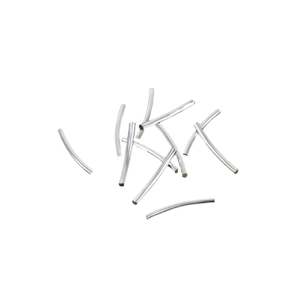 50 pcs Plated Brass Jewelry Making Beads Tubes 3mm x 30mm Curved Beads for Jewelry Making Spacer Accents Loose Metal
50 pcs Plated Brass Jewelry Making Beads Tubes 3mm x 30mm Curved Beads for Jewelry Making Spacer Accents Loose Metal