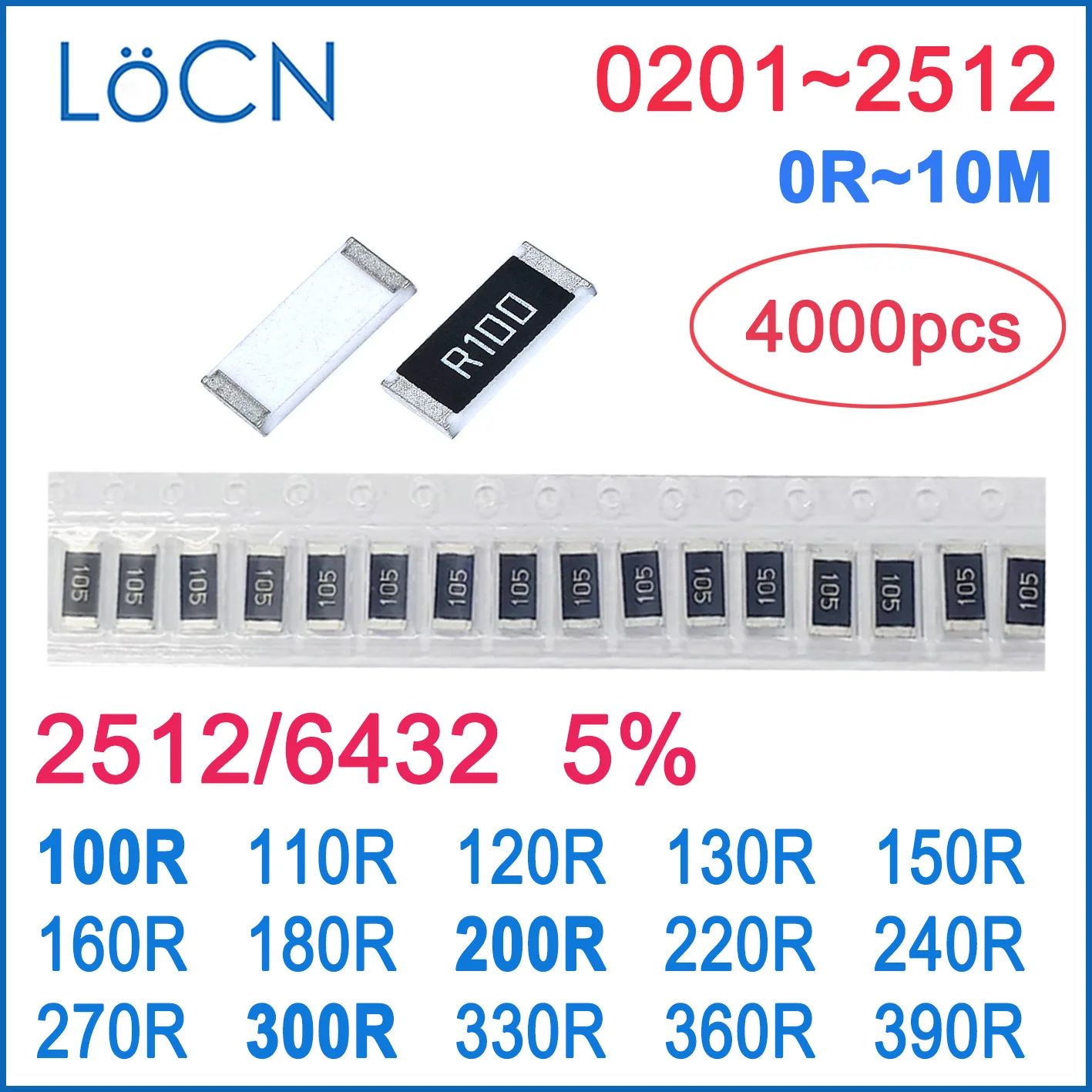2512 J 5% 4000 шт. 100R 110R 120R 130R 150R 160R 180R 200R 220R 240R 270R 300R 330R 360R 390R OHM Высококачественный резистор 6432 SMD
2512 J 5% 4000 шт. 100R 110R 120R 130R 150R 160R 180R 200R 220R 240R 270R 300R 330R 360R 390R OHM Высококачественный резистор 6432 SMD