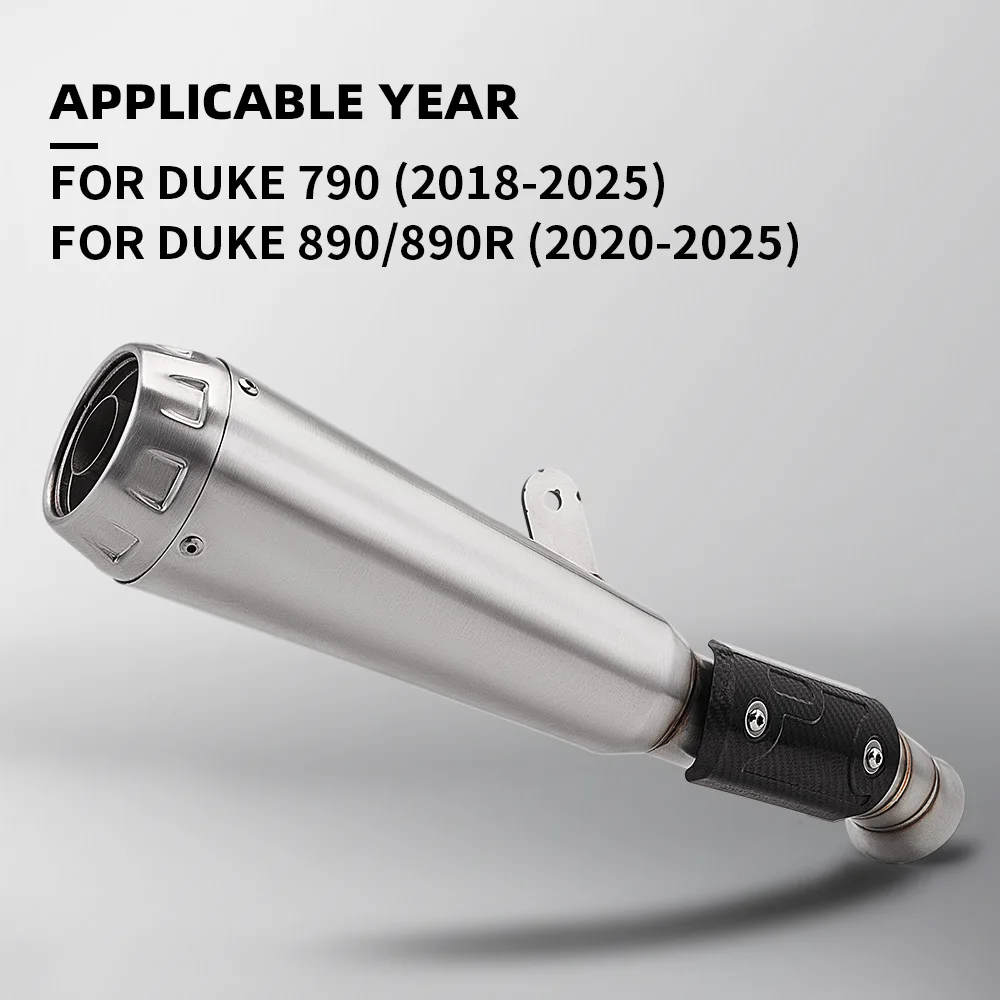 FOR Integrated Motorcycle Exhaust System for DUKE790 DUKE890 DUKE890R Performance Racing muffer Exhaust Pipe Kit
FOR Integrated Motorcycle Exhaust System for DUKE790 DUKE890 DUKE890R Performance Racing muffer Exhaust Pipe Kit
