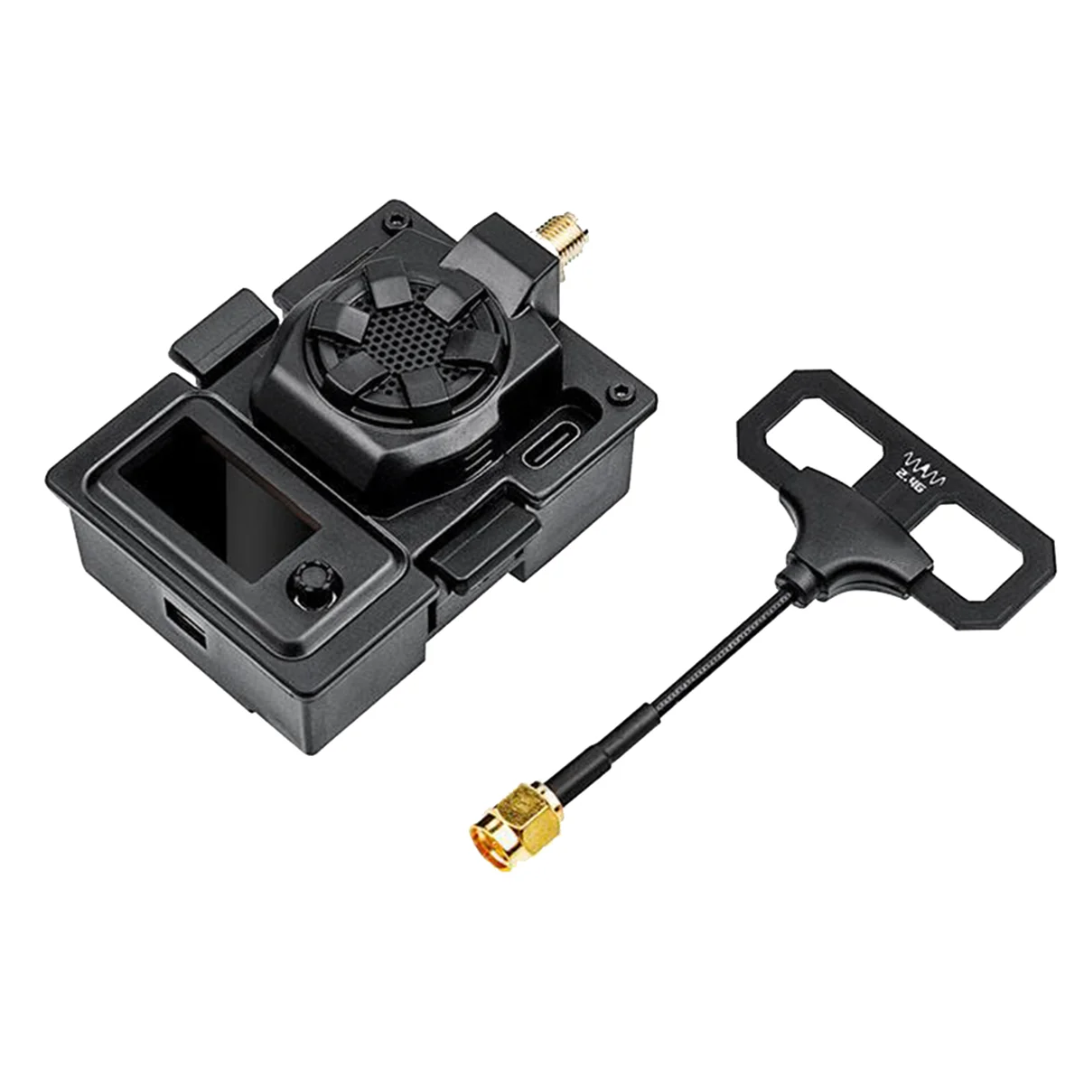 For ELRS -TX Module 2.4Ghz 1W OLED Screen Cooling Fan Heat Sink Module for T16IZ T16SZ T18SZ ET16
For ELRS -TX Module 2.4Ghz 1W OLED Screen Cooling Fan Heat Sink Module for T16IZ T16SZ T18SZ ET16