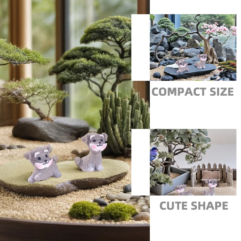 9 Pcs Micro Landscape Puppy Accessories Resin Mini Dog Sculpture Statues Figurine Figures
9 Pcs Micro Landscape Puppy Accessories Resin Mini Dog Sculpture Statues Figurine Figures