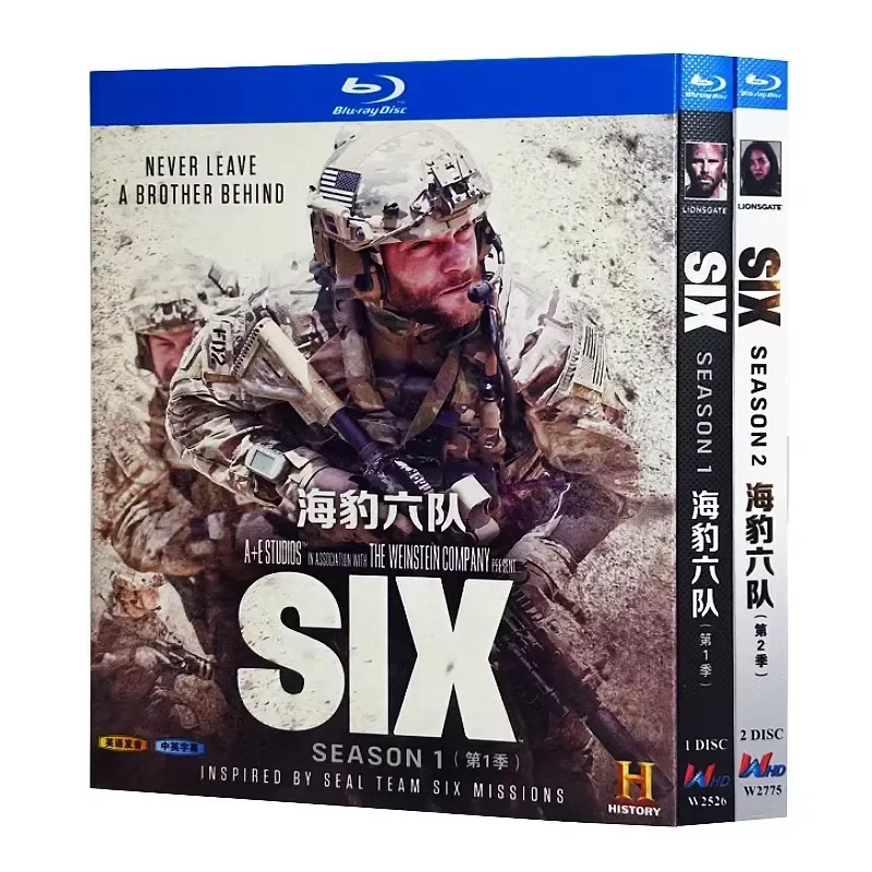 BD Blu-ray Disc SEAL Team 6 The Offer Season 1–2 US TV Series 1080p Box Set
BD Blu-ray Disc SEAL Team 6 The Offer Season 1–2 US TV Series 1080p Box Set