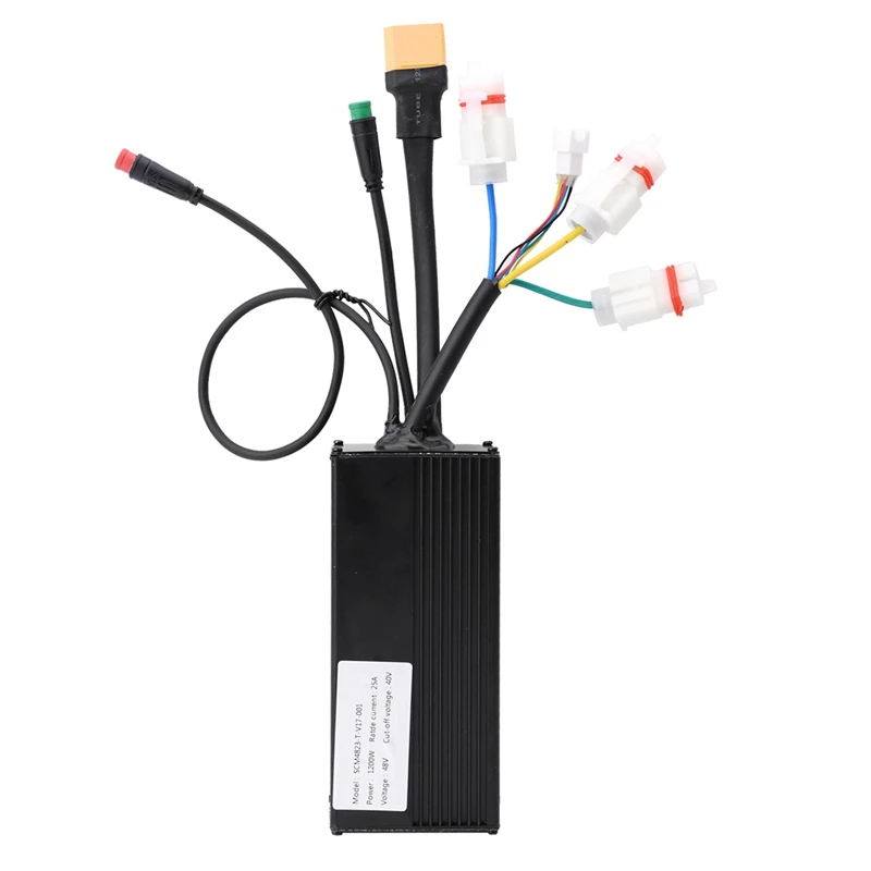 48V 1200W25A XT90 Electric Bicycle Scooter Brushless Motor Controller Electric Bicycle Accessories Parts For DUCATI
48V 1200W25A XT90 Electric Bicycle Scooter Brushless Motor Controller Electric Bicycle Accessories Parts For DUCATI
