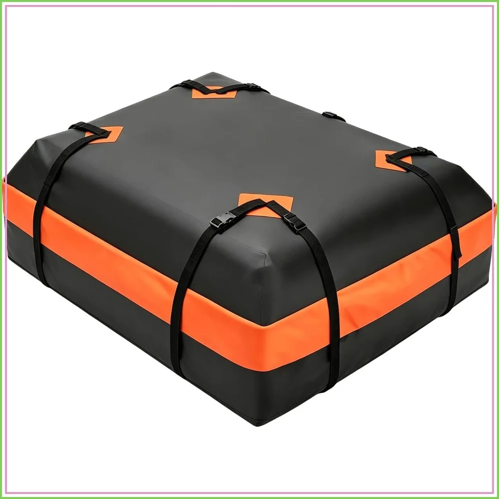 15 Cubic Feet Waterproof Roof Cargo Carrier Bag for All Cars with/without Racks, Anti-Slip Mat, Straps, Door Hooks, Storage Bag & Lock
15 Cubic Feet Waterproof Roof Cargo Carrier Bag for All Cars with/without Racks, Anti-Slip Mat, Straps, Door Hooks, Storage Bag & Lock
