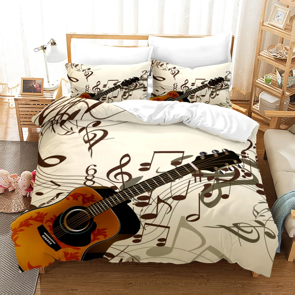 Duvet Cover And Pillowcase For Boys Teen,Retro Style Guitar,Black Sound System, 3D Print,Music Series,Comforter Cover Set, Queen
Duvet Cover And Pillowcase For Boys Teen,Retro Style Guitar,Black Sound System, 3D Print,Music Series,Comforter Cover Set, Queen