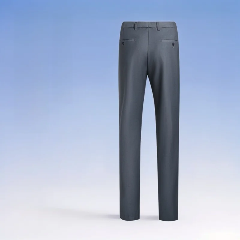 New Men's Straight Leg Pants Pure Color Casual Suit Trousers Drapey Texture Youth Fashion Elastic Waistband Autumn Wear
New Men's Straight Leg Pants Pure Color Casual Suit Trousers Drapey Texture Youth Fashion Elastic Waistband Autumn Wear