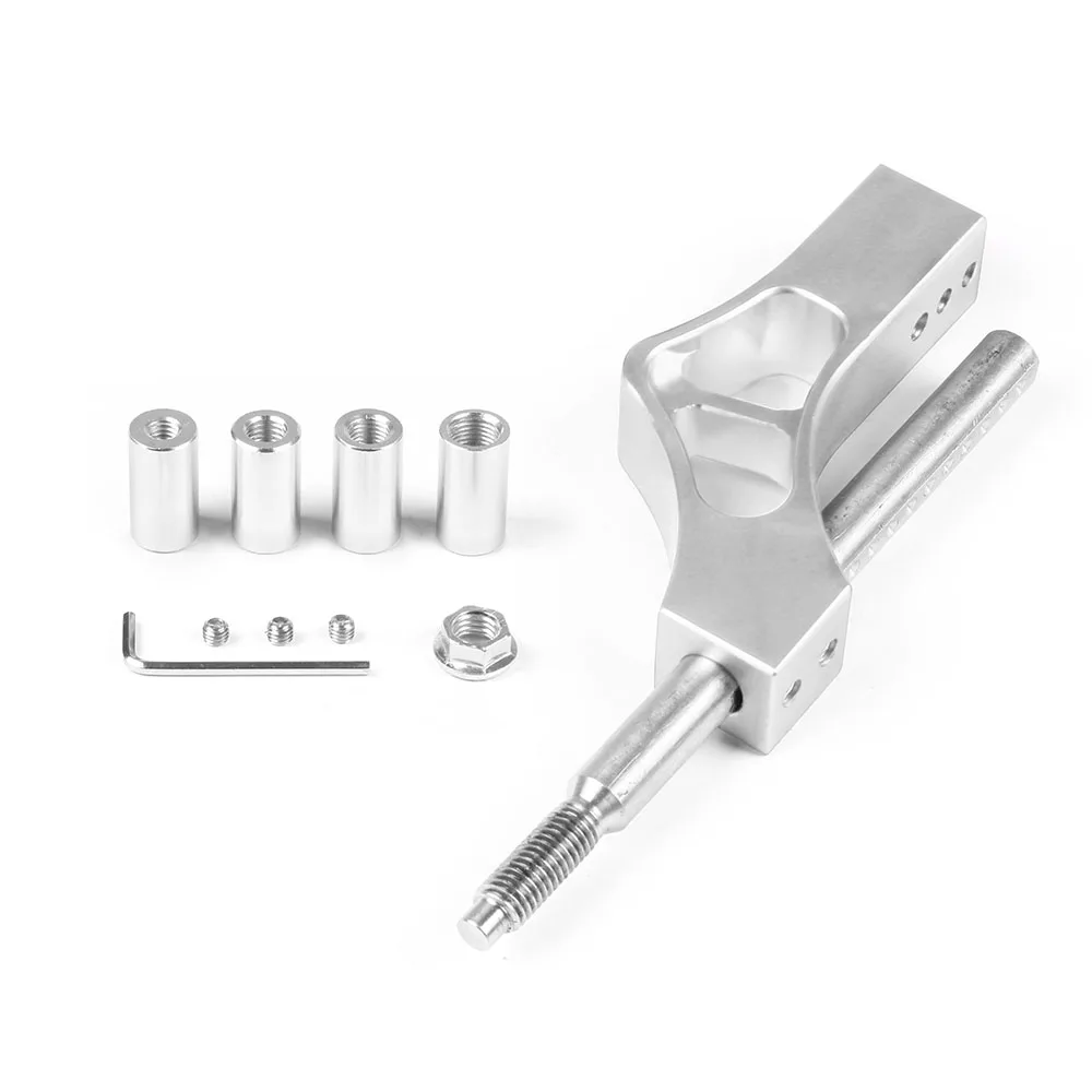 M10x1.5 Aluminum Shift Knob Extension Adjustable Height Lever Extender with 4 Adapters For Honda For Acura
M10x1.5 Aluminum Shift Knob Extension Adjustable Height Lever Extender with 4 Adapters For Honda For Acura