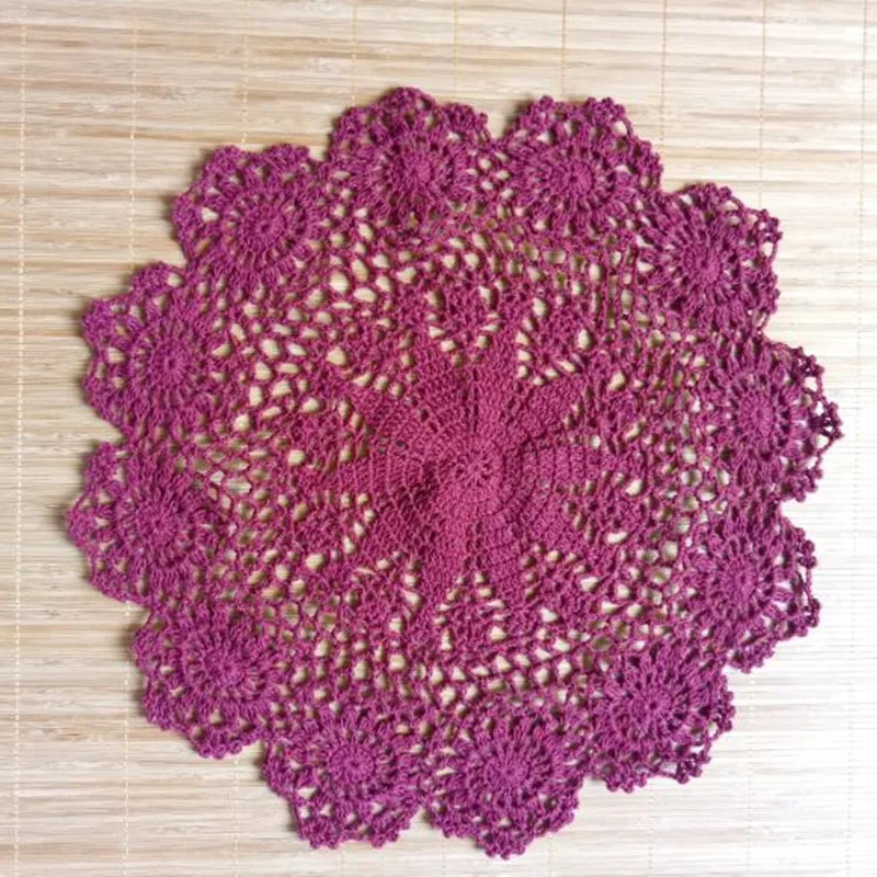 Luxury Lace Cotton Table Place Mat Cloth Kitchen Crochet Dining Coffee Placemat Doily Tea Cup Mug Christmas Coaster Drink Pad
Luxury Lace Cotton Table Place Mat Cloth Kitchen Crochet Dining Coffee Placemat Doily Tea Cup Mug Christmas Coaster Drink Pad