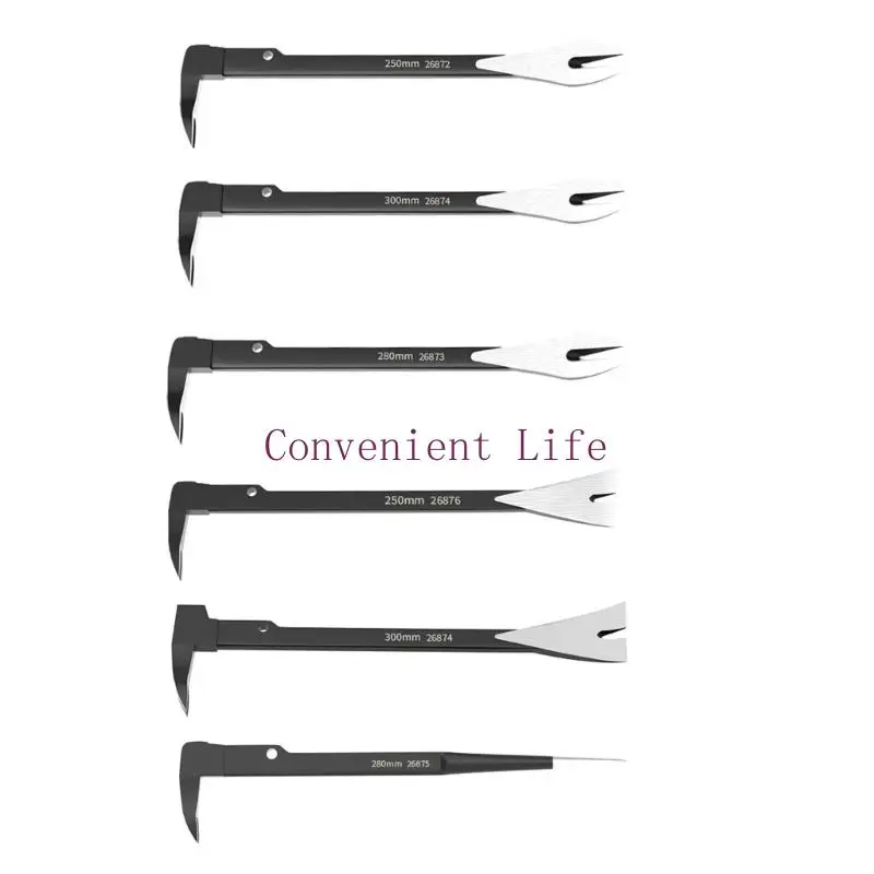 L1EE Ergonomic Lightweight Metal Pry Bar Perfect For Wooden Crates Disassembly Nail Extraction And Construction Maintenance
L1EE Ergonomic Lightweight Metal Pry Bar Perfect For Wooden Crates Disassembly Nail Extraction And Construction Maintenance