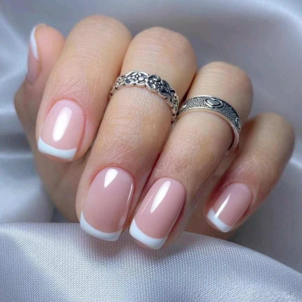 Press On Nails Materiel French Tip Nails Wholesale Supplies Acrylic Fake Nails For Woman DIY Manicure Accessory Natural Pink
Press On Nails Materiel French Tip Nails Wholesale Supplies Acrylic Fake Nails For Woman DIY Manicure Accessory Natural Pink