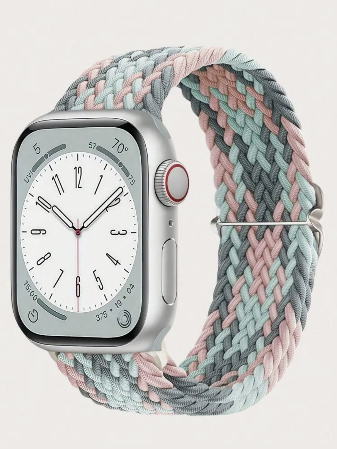 Nylon Elastic for Apple Watch Strap Women 10/9/8/7/6/5/4/3/2 SE 38mm 40mm 41mm 42mm 44mm 45mm 46mm 49mm Strap
Nylon Elastic for Apple Watch Strap Women 10/9/8/7/6/5/4/3/2 SE 38mm 40mm 41mm 42mm 44mm 45mm 46mm 49mm Strap