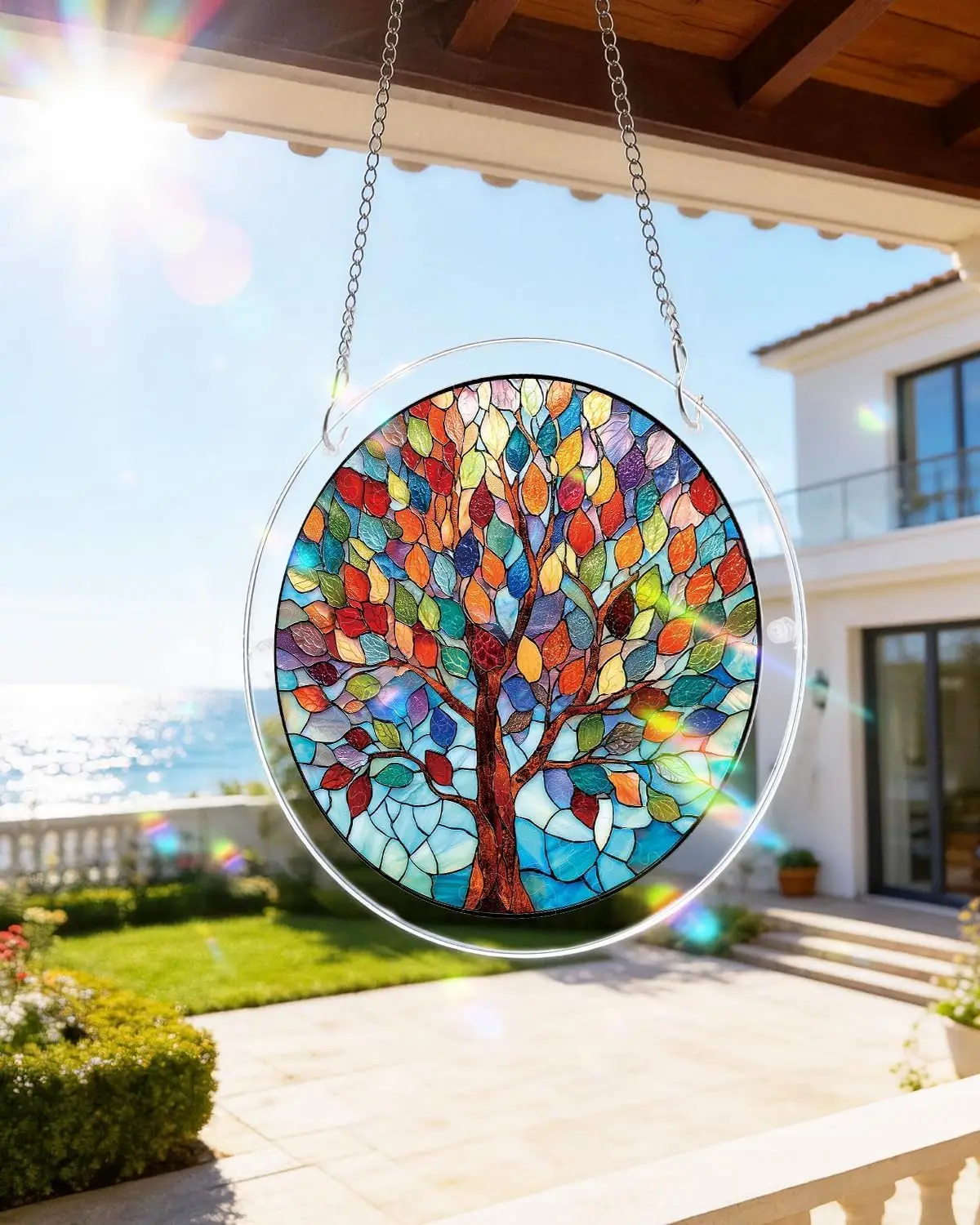 Acrylic Puzzle Suncatcher, Colorful Sun Catchers Suncatcher DIY Window Hanging Home Decor, Birthday Gift for Women Men Wife Mom
Acrylic Puzzle Suncatcher, Colorful Sun Catchers Suncatcher DIY Window Hanging Home Decor, Birthday Gift for Women Men Wife Mom