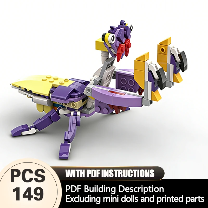 Creators Animal Series Model MOC Building Bricks Large Insect Modular Technology Gifts Holiday Assemble Children Toys Suit
Creators Animal Series Model MOC Building Bricks Large Insect Modular Technology Gifts Holiday Assemble Children Toys Suit