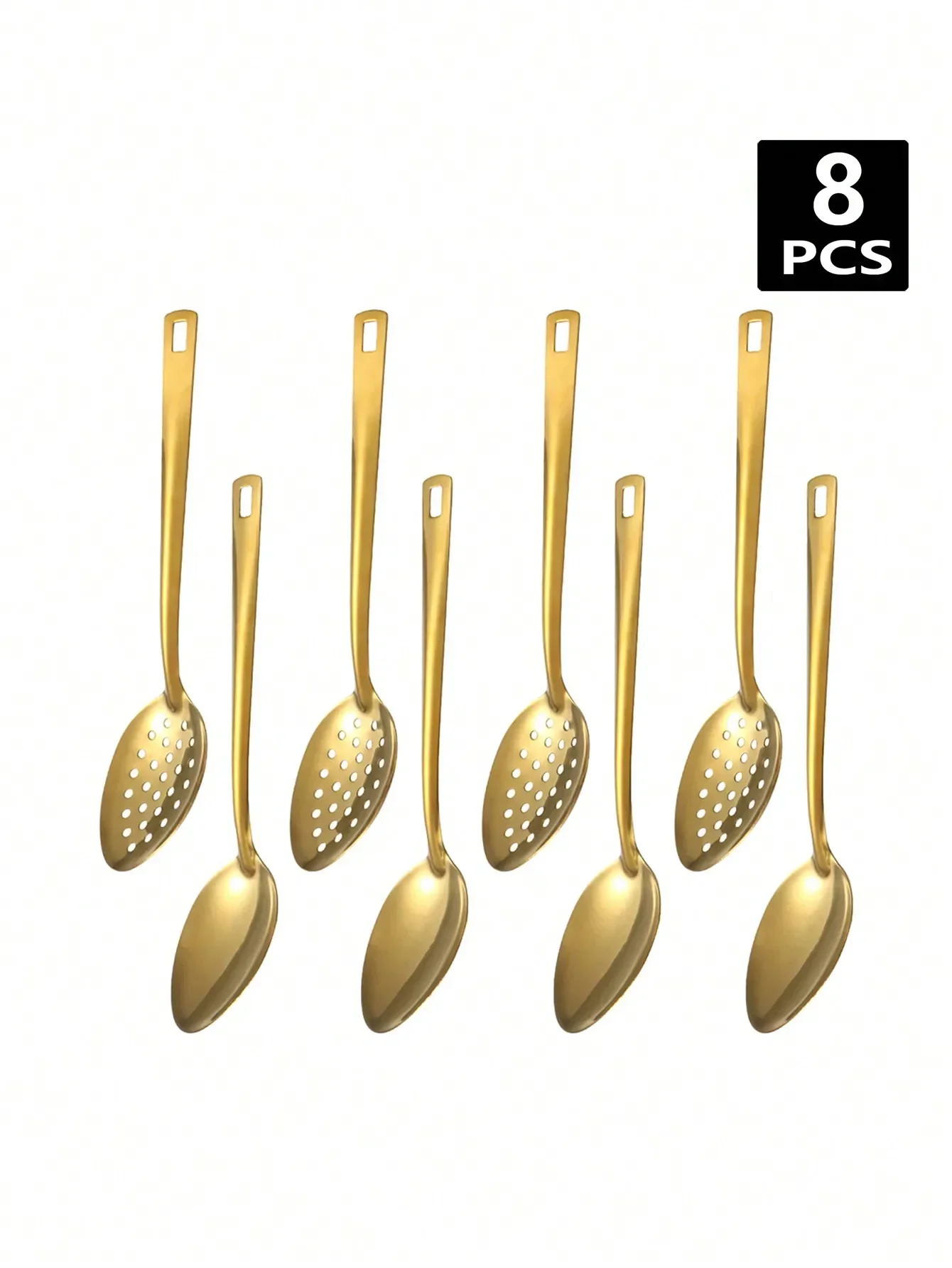 2/4/8pcs Stainless Steel Serving Spoons Cutlery Set, Suitable For Household, Hotel, Wedding And Party,Kitchen,Christmas Gift,School Supplies,Perfect gift
2/4/8pcs Stainless Steel Serving Spoons Cutlery Set, Suitable For Household, Hotel, Wedding And Party,Kitchen,Christmas Gift,School Supplies,Perfect gift