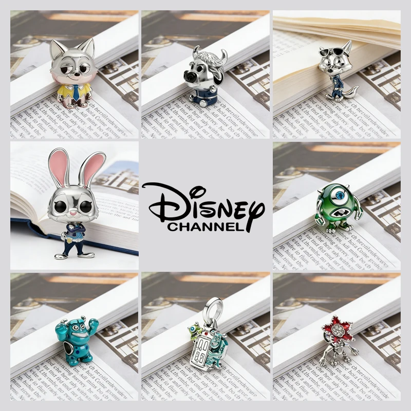Оригинальные бусины-шармы Disney Zootopia: Ник, Джуди, Чиф Бого, Майк Вазовски (Pixar). Бусины-шармы для подвесок и браслетов, женские украшения.
Оригинальные бусины-шармы Disney Zootopia: Ник, Джуди, Чиф Бого, Майк Вазовски (Pixar). Бусины-шармы для подвесок и браслетов, женские украшения.