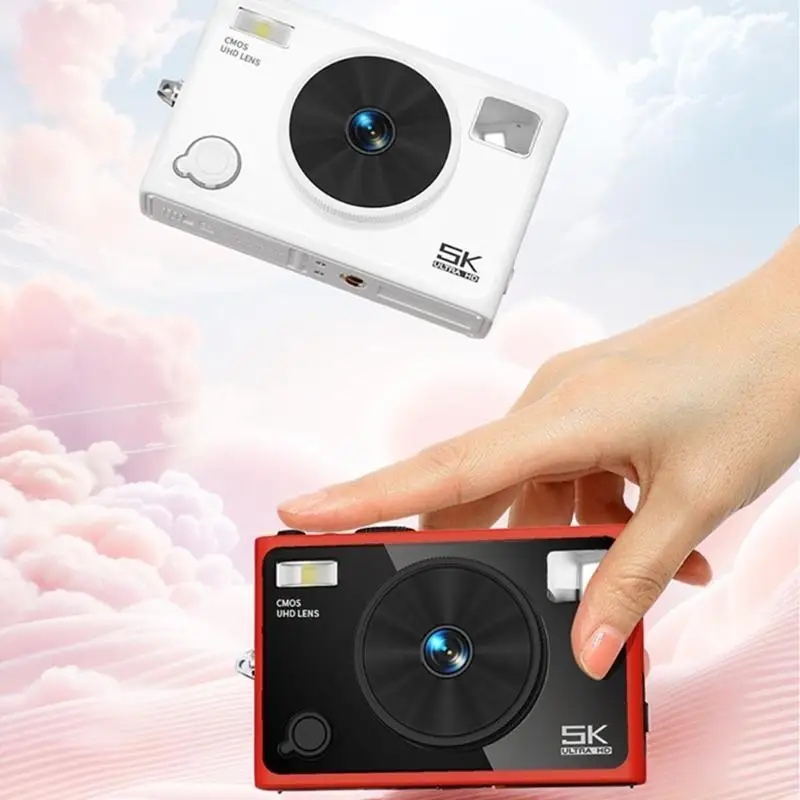 M5TD 64MP 5K Digital Camera with Beauty Filters and Large Flash Front and Rear Double Lens for Vlogging Travel Photography
M5TD 64MP 5K Digital Camera with Beauty Filters and Large Flash Front and Rear Double Lens for Vlogging Travel Photography