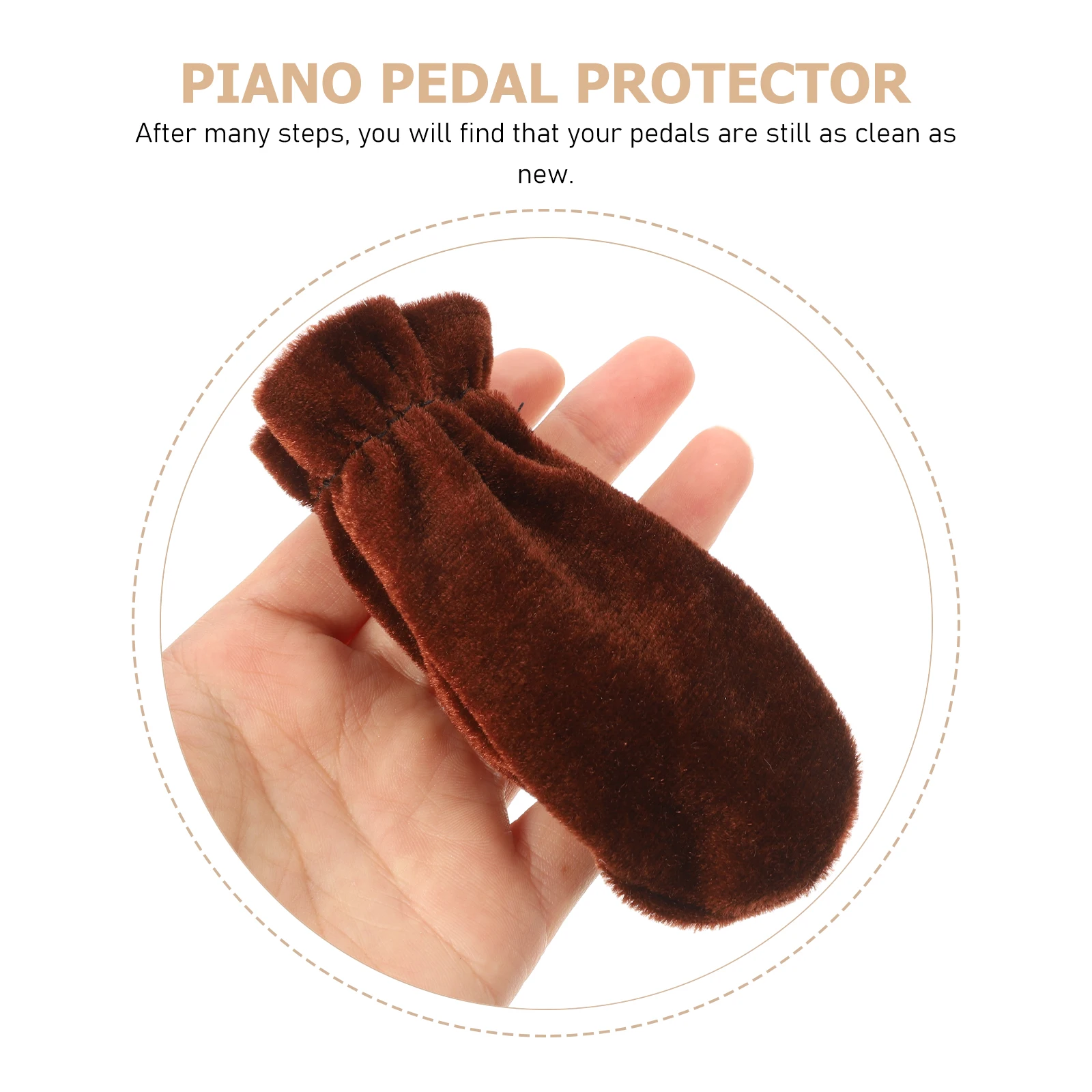 3 Pcs Piano Pedal Cover Practical Protectors Dust Lint Flannel for Pedals Dirtproof Protective Cases
3 Pcs Piano Pedal Cover Practical Protectors Dust Lint Flannel for Pedals Dirtproof Protective Cases