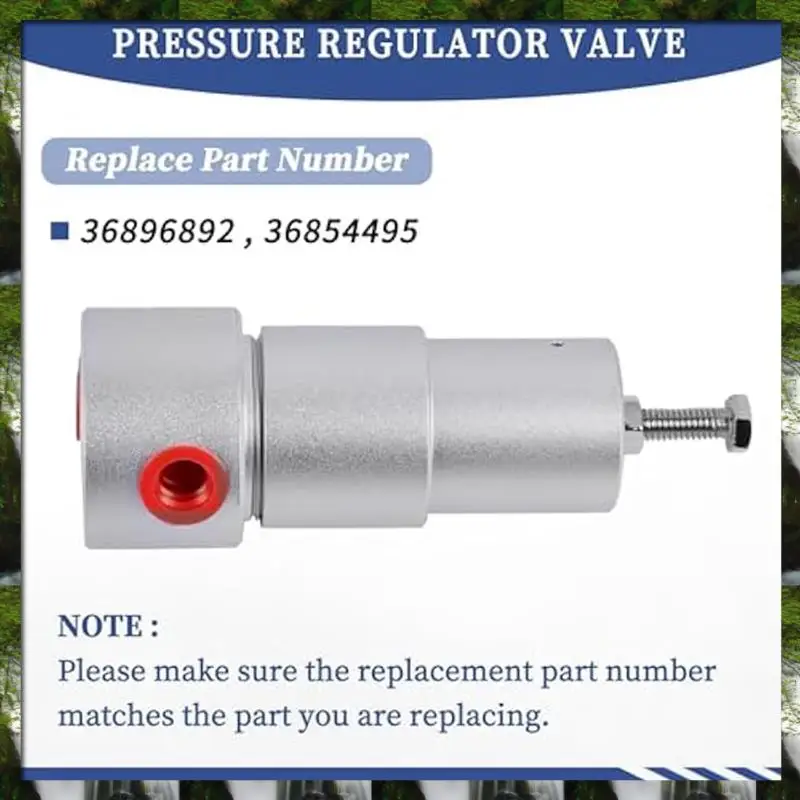 The New 36896892 Regulator Valve Assembly For Doosan Air Compressor For Ingersoll Rand Pressure Regulator Valve 36854495
The New 36896892 Regulator Valve Assembly For Doosan Air Compressor For Ingersoll Rand Pressure Regulator Valve 36854495