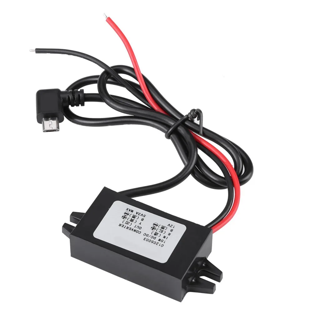 3A Output Current DC-DC Converter USB Power Adapter Step Down Converter Micro USB Converter IP67 Waterproof 12V to 5V Converter
3A Output Current DC-DC Converter USB Power Adapter Step Down Converter Micro USB Converter IP67 Waterproof 12V to 5V Converter