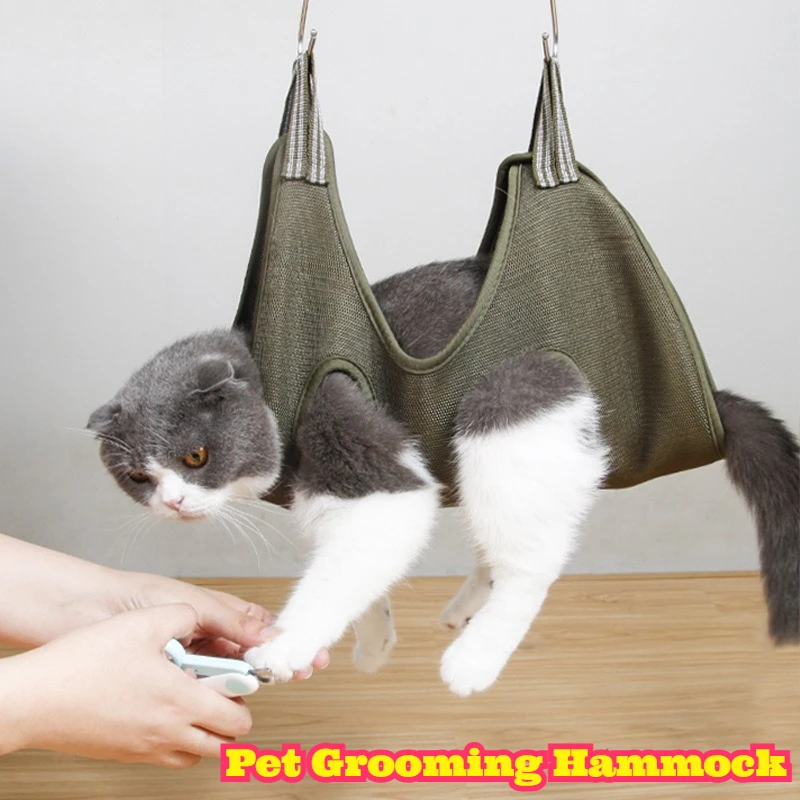 Pet Grooming Hammock Nail Trimming Cats Dogs Anti Scratch Bite Proof Restraint Holder Claw Clipping Safe Easy Fixing Strap Bag
Pet Grooming Hammock Nail Trimming Cats Dogs Anti Scratch Bite Proof Restraint Holder Claw Clipping Safe Easy Fixing Strap Bag