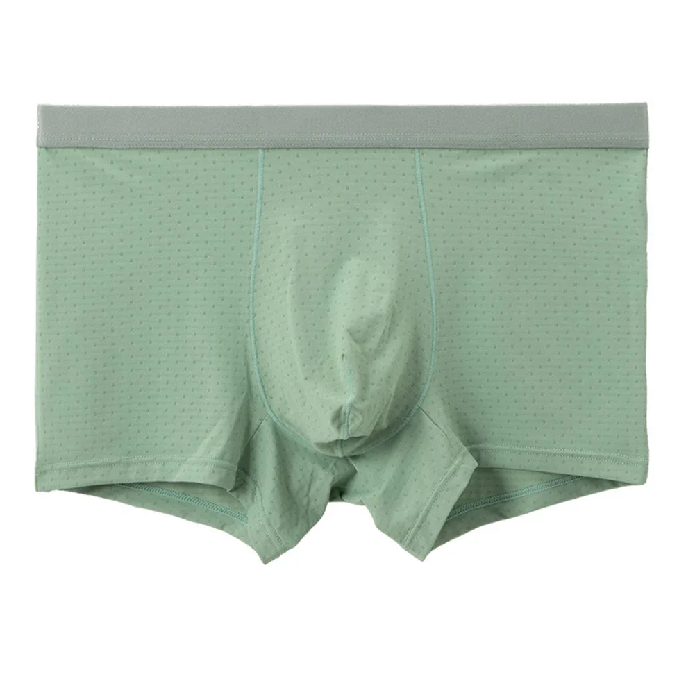 Men's Underwear Boxer Shorts Mesh Seamless Lingerie Thin Lengthened Trunks Sports Shorts Breathable Panties Elastic Underpants
Men's Underwear Boxer Shorts Mesh Seamless Lingerie Thin Lengthened Trunks Sports Shorts Breathable Panties Elastic Underpants
