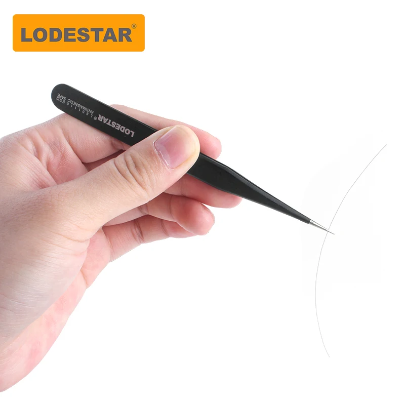 Антистатический пинцет LODESTAR из нержавеющей стали для технического обслуживания Iphone, промышленные точные изогнутые прямые пинцеты
Антистатический пинцет LODESTAR из нержавеющей стали для технического обслуживания Iphone, промышленные точные изогнутые прямые пинцеты